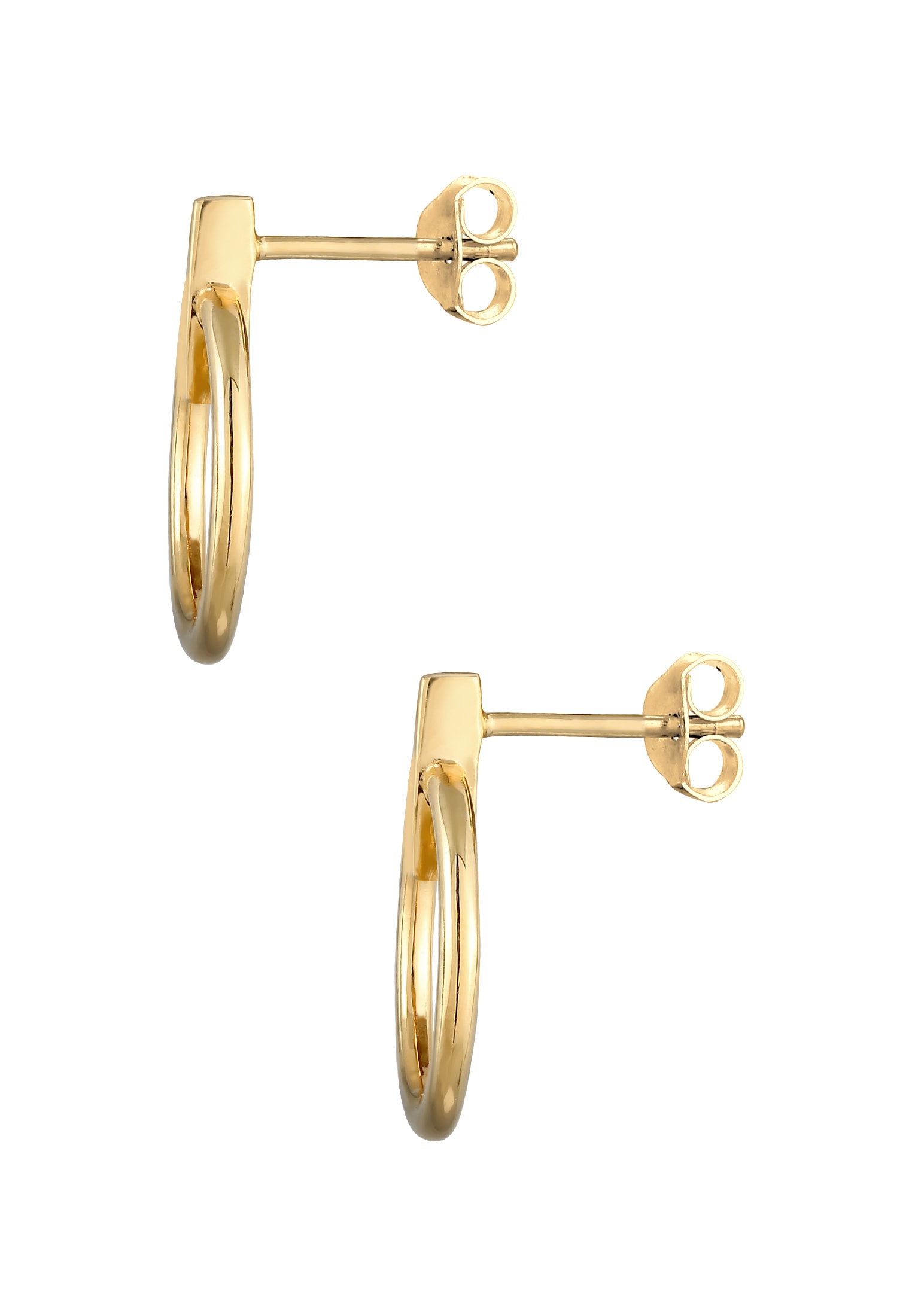 Elli Paar Ohrstecker »Ohrringe Stecker Kreis Rund Geo Trend 925 Sterling Silber«