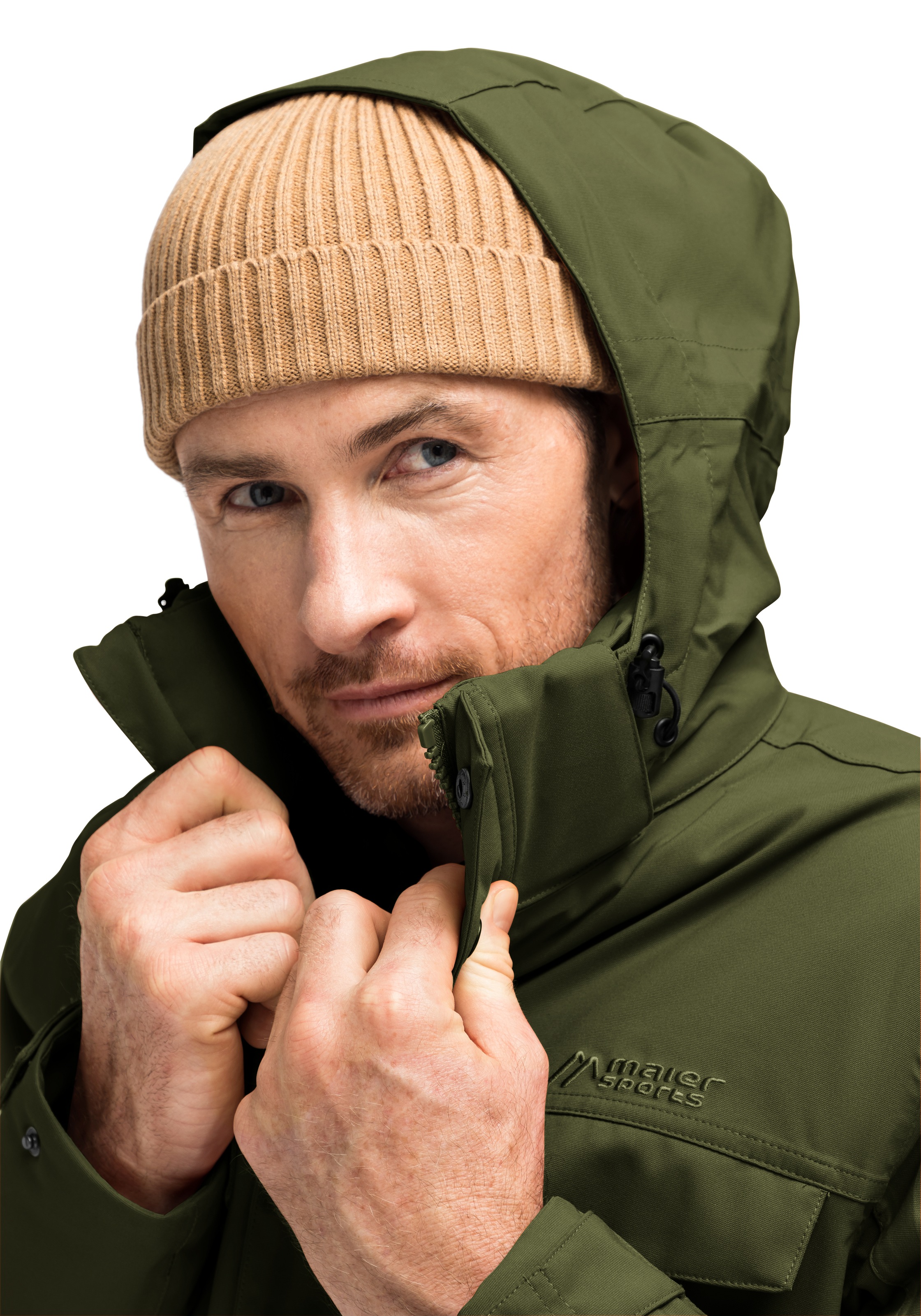 Maier Sports Funktionsjacke »Knuth«, Herren Outdoorjacke, wind/wasserdichte Jacke, mTHERM Isolation