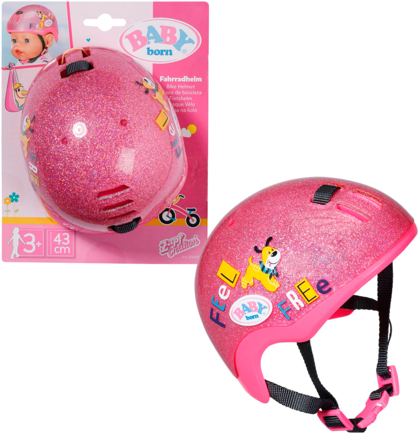 Baby Born Puppen Helm »Fahrradhelm«