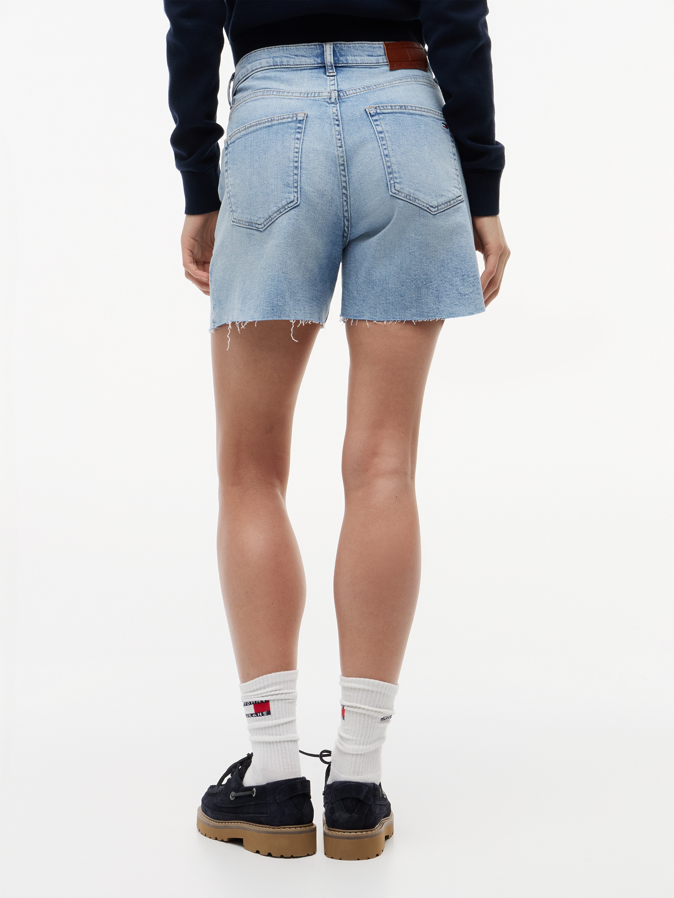 Tommy Jeans Jeansshorts »MOM SHORT CJ8117« Baumwollmischung, Stretch, Mom Fit, high waist