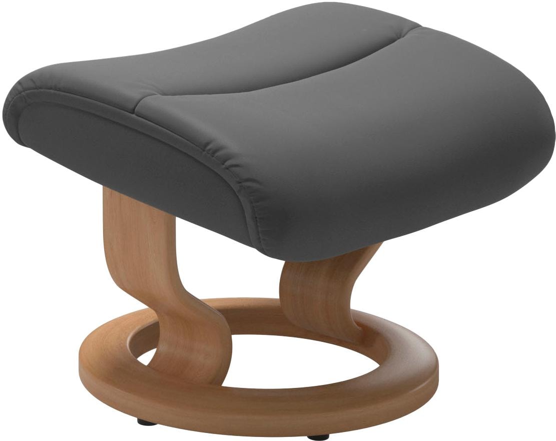 Stressless® Relaxsessel »View« Set, Relaxsessel mit Hocker,  mit Classic Base, Größe M,Gestell Eiche