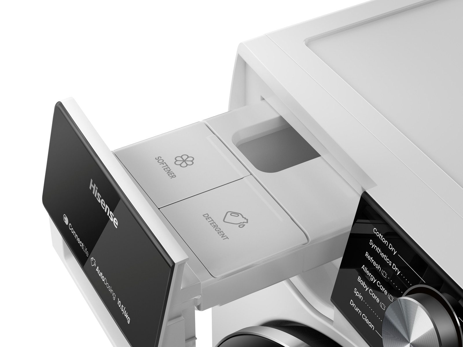 Hisense Waschtrockner »WD5S1045BW« 10,5 kg /6 kg 72 dB(A) 10,5kg/ 6kg