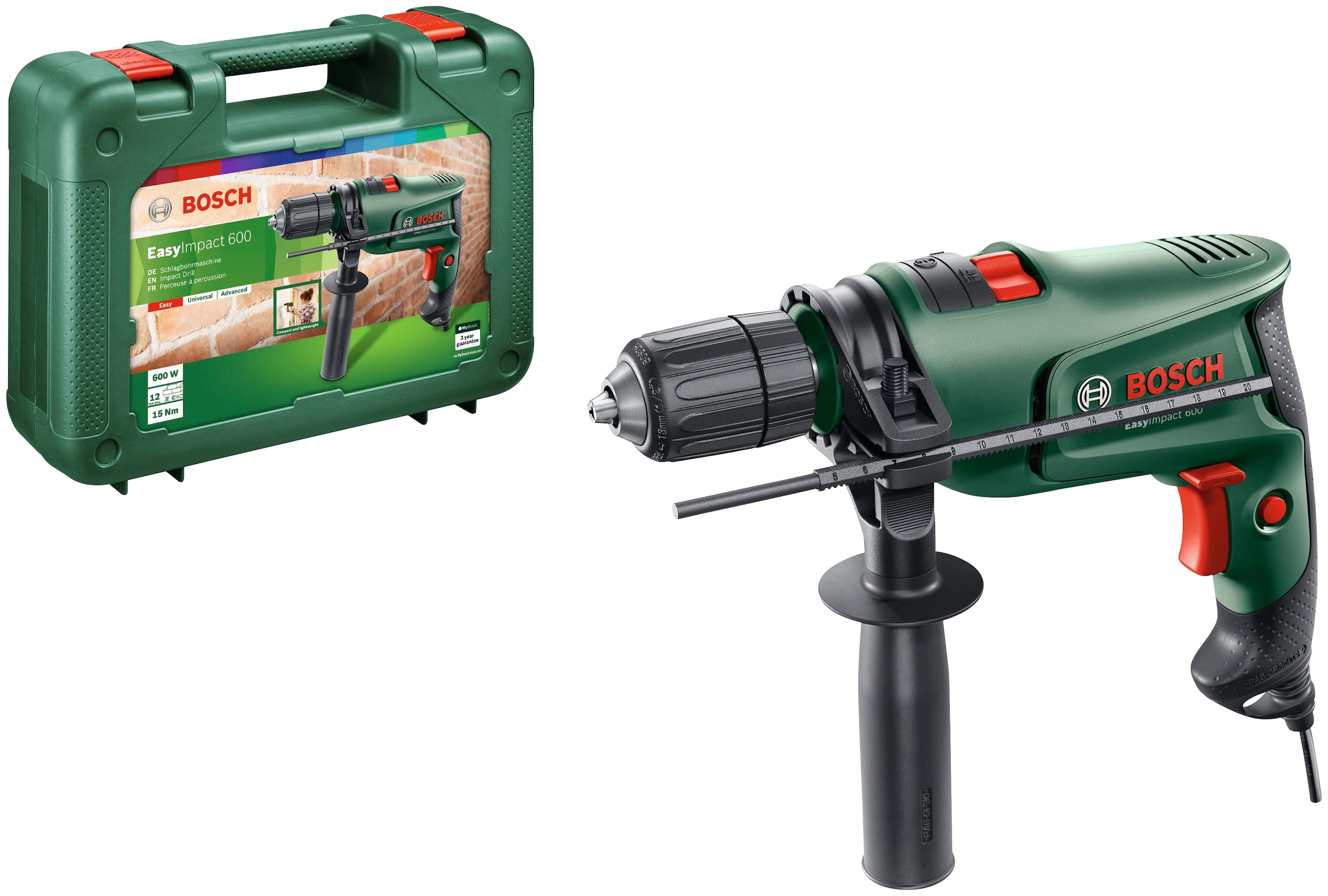 Bosch Home & Garden Schlagbohrmaschine »EasyImpact 600«