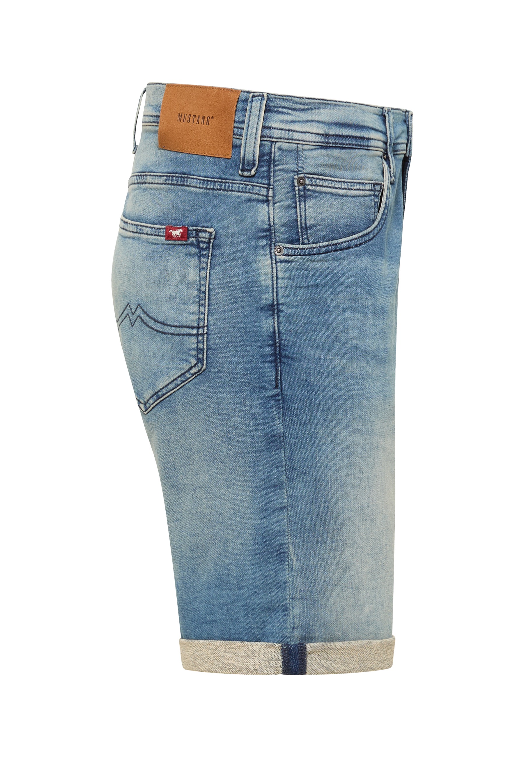 MUSTANG Regular-fit-Jeans »Herren Style Chicago Shorts«