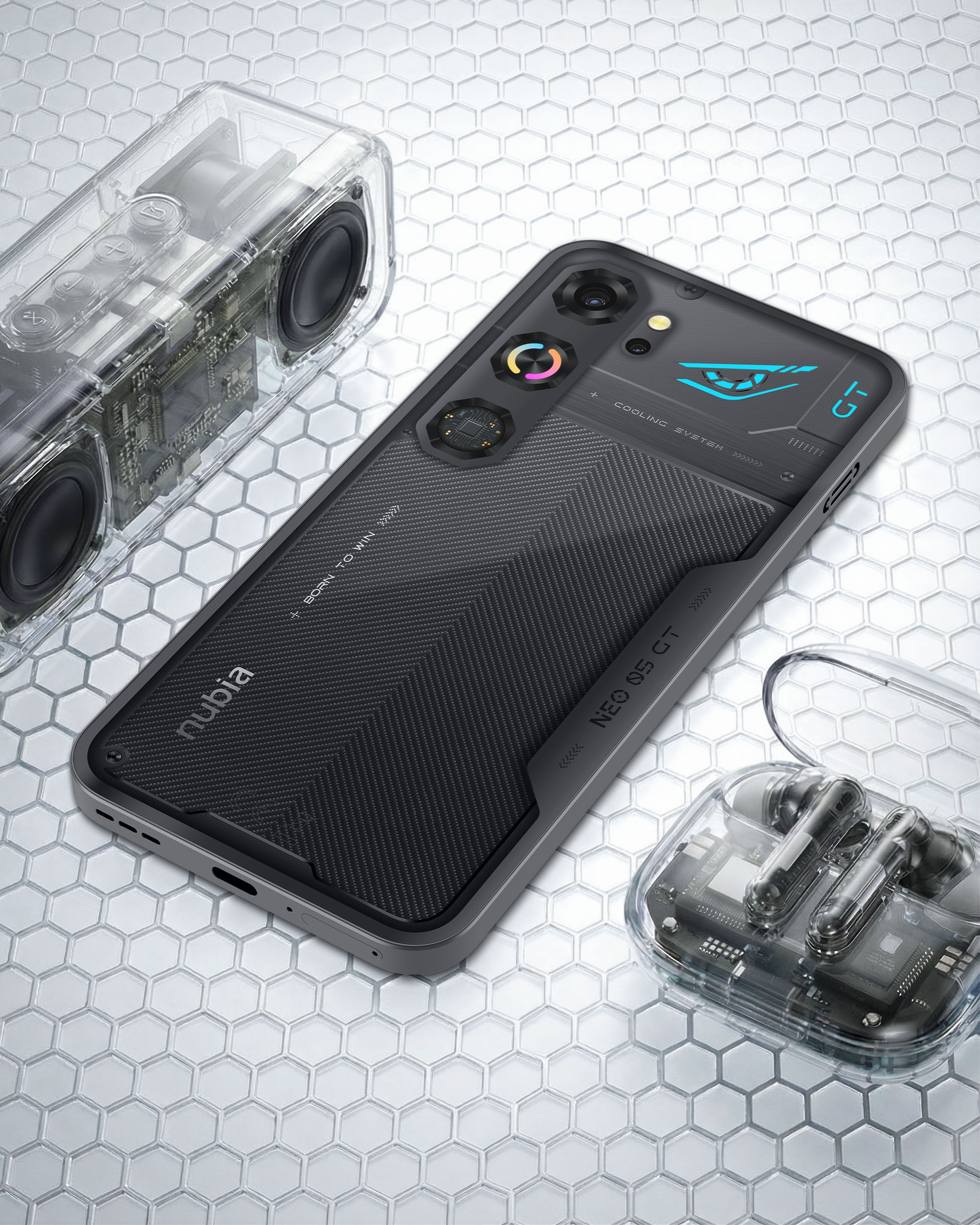 Nubia Smartphone »Nubia Neo 5 GT 12+256GB« Black