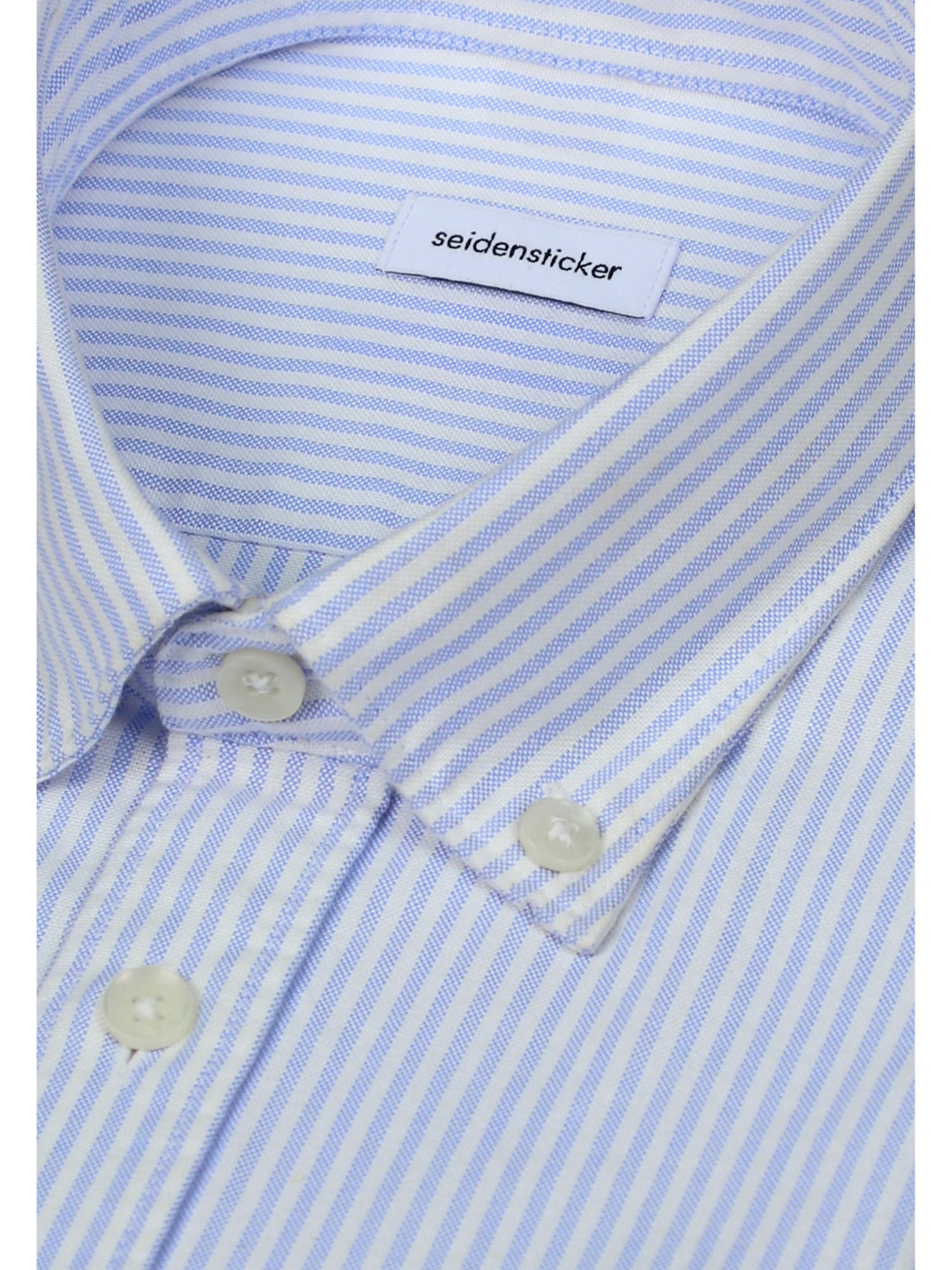 seidensticker Businesshemd Regular 1/1 Button-Down-Kragen Gestreift