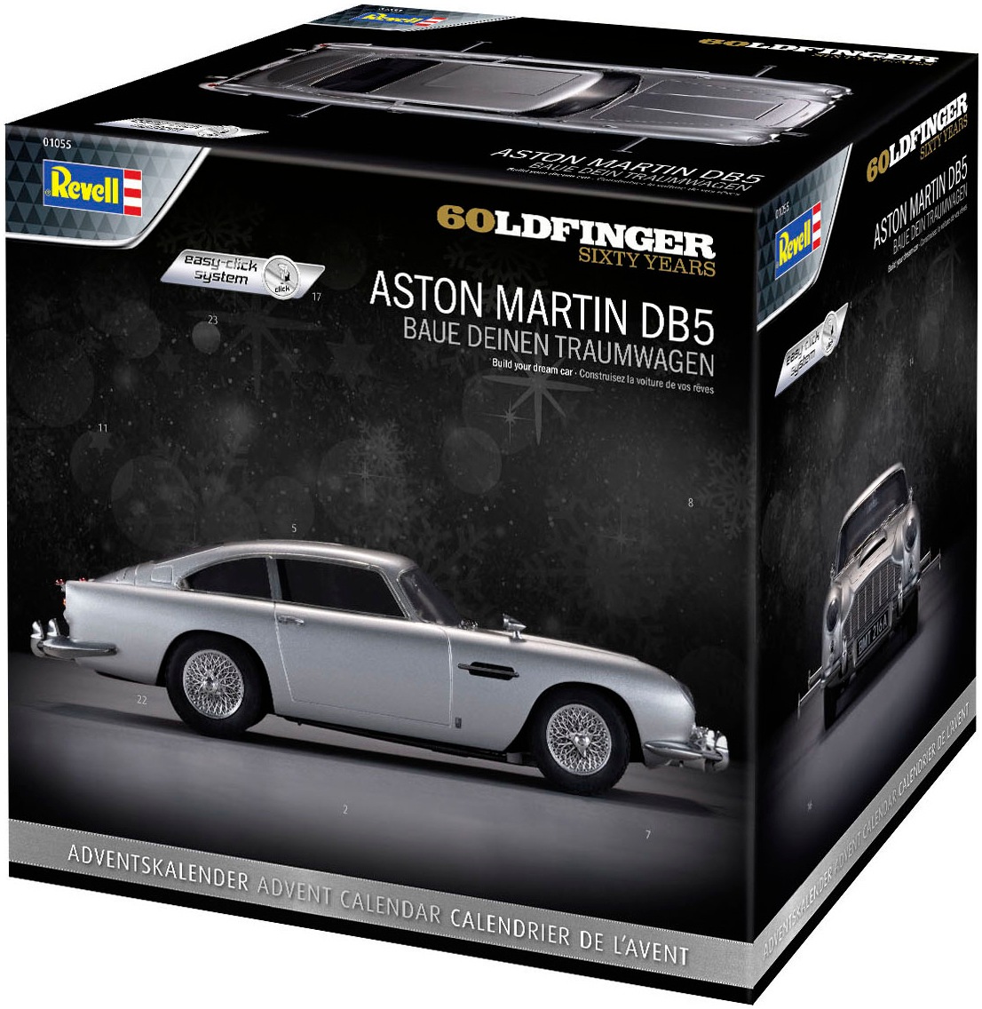 Revell® Spielzeug-Adventskalender »James Bond Aston Martin DB5«, ab 10 Jahren, Made in Europe