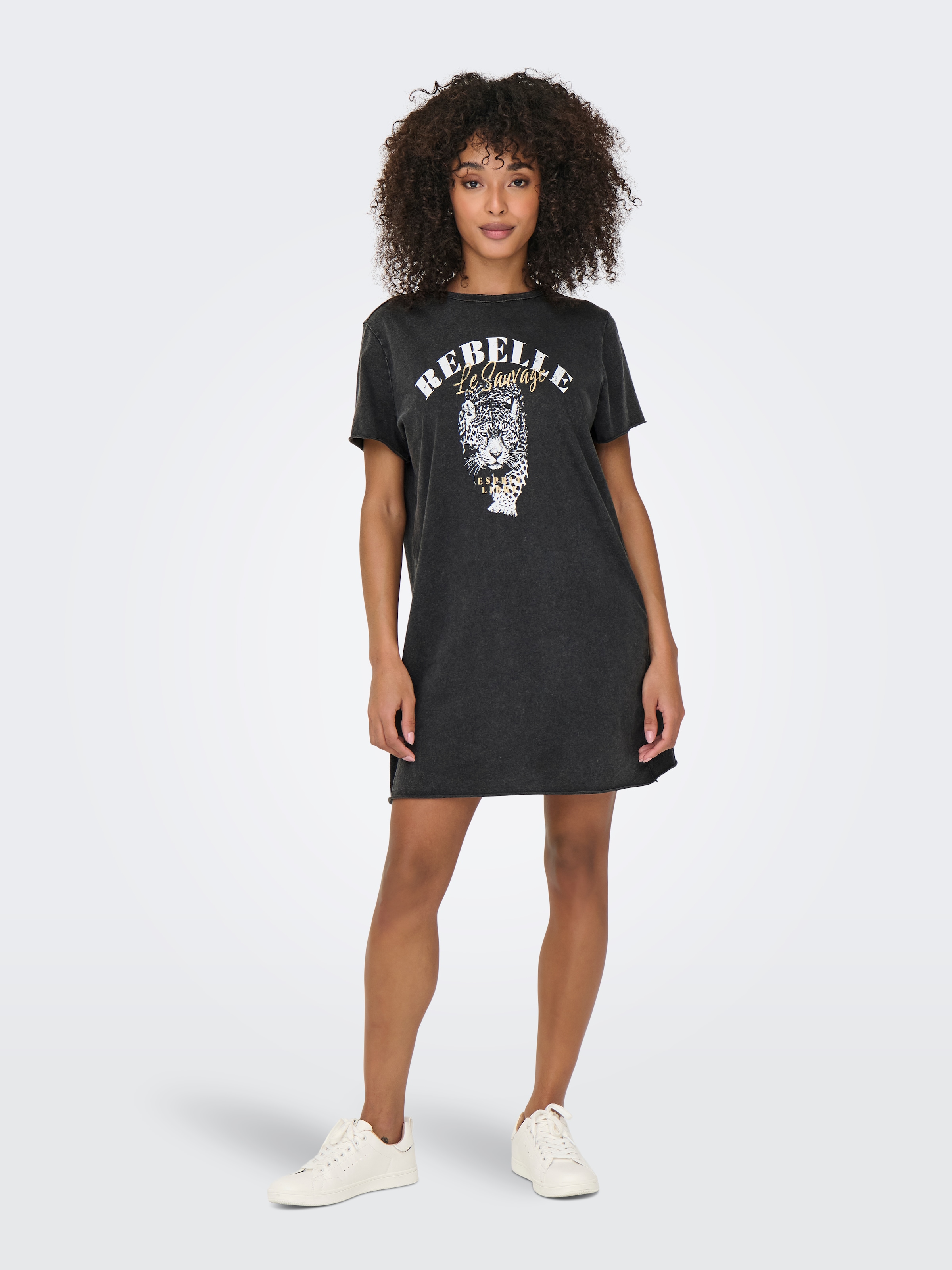 ONLY Shirtkleid »ONLLUCY LIFE DRESS S/S JRS NOOS«