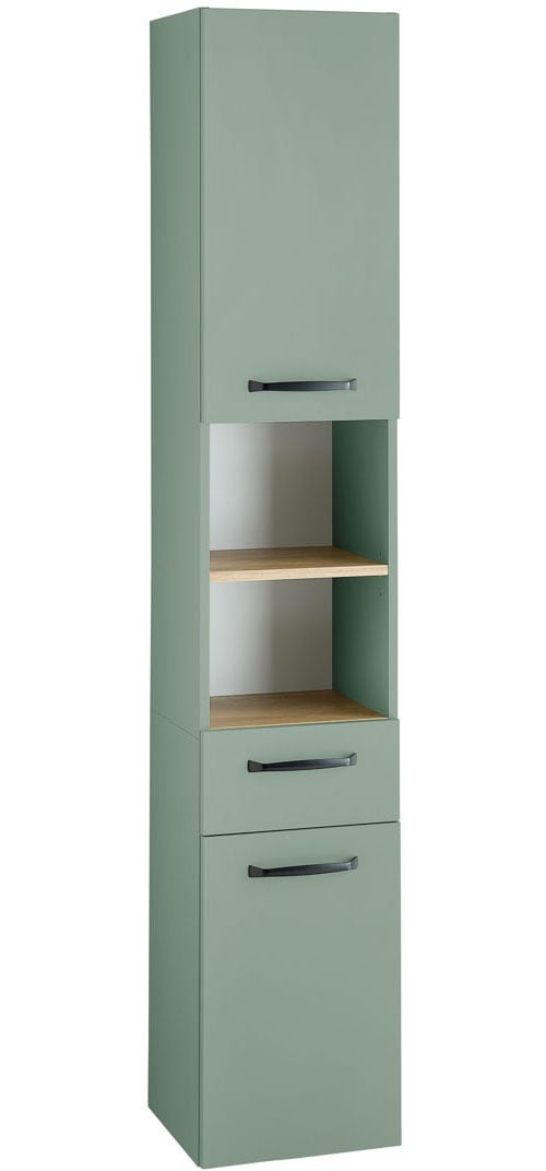 Saphir Badmöbel-Set »Badmöbel-Set Quickset 500, Waschbeckenunterschrank mit Spiegel« 6 Stk. tlg.