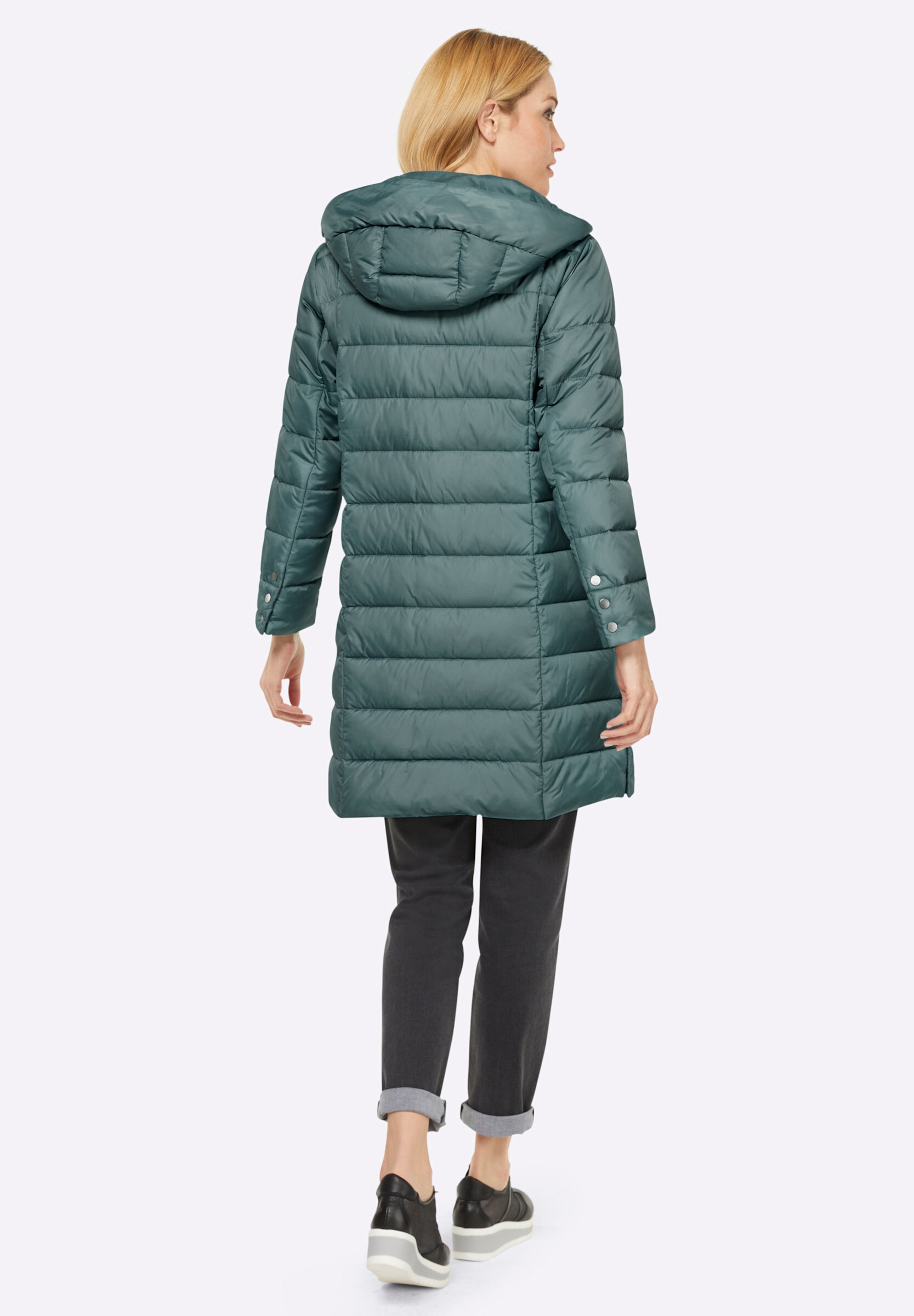 heine Steppjacke »Steppmantel Wintermantel mit Wattierung« mit Kapuze