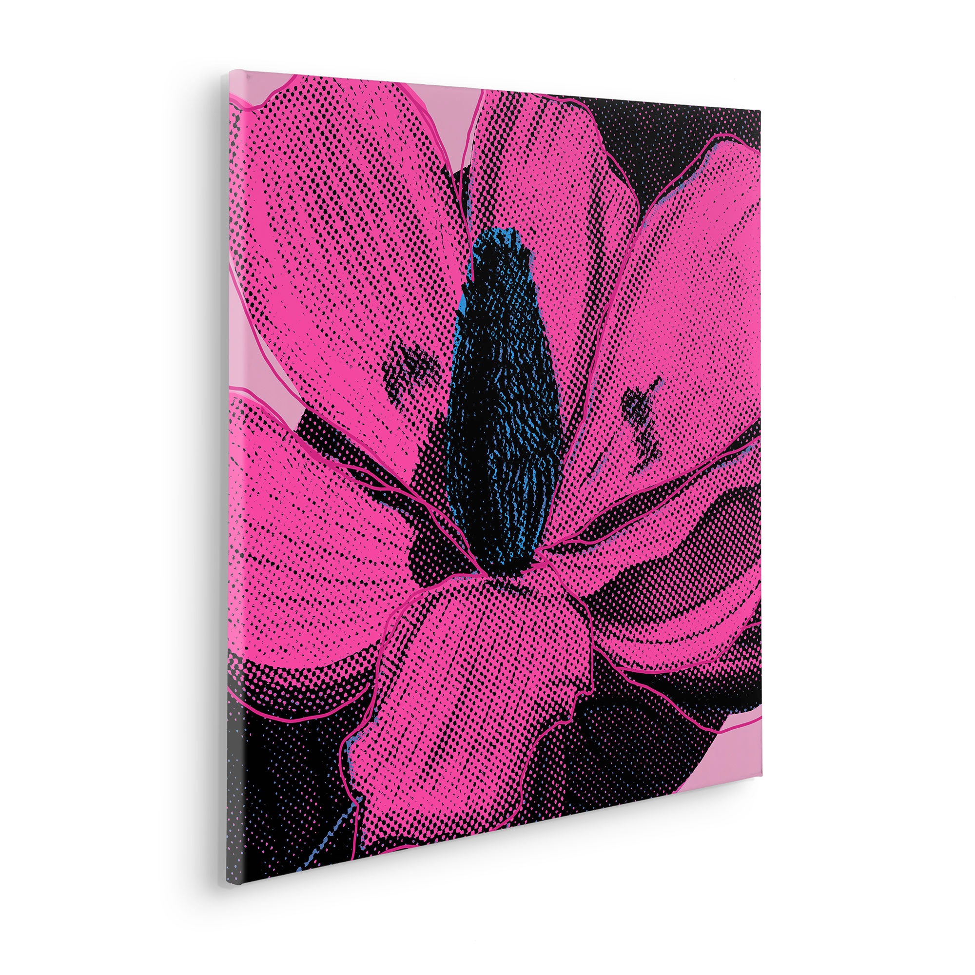 Komar Leinwandbild »Pink Fusion - Größe 60 x 60 cm«, Natur, (1 St.), Keilrahmenbild mi Echtholzrahmen