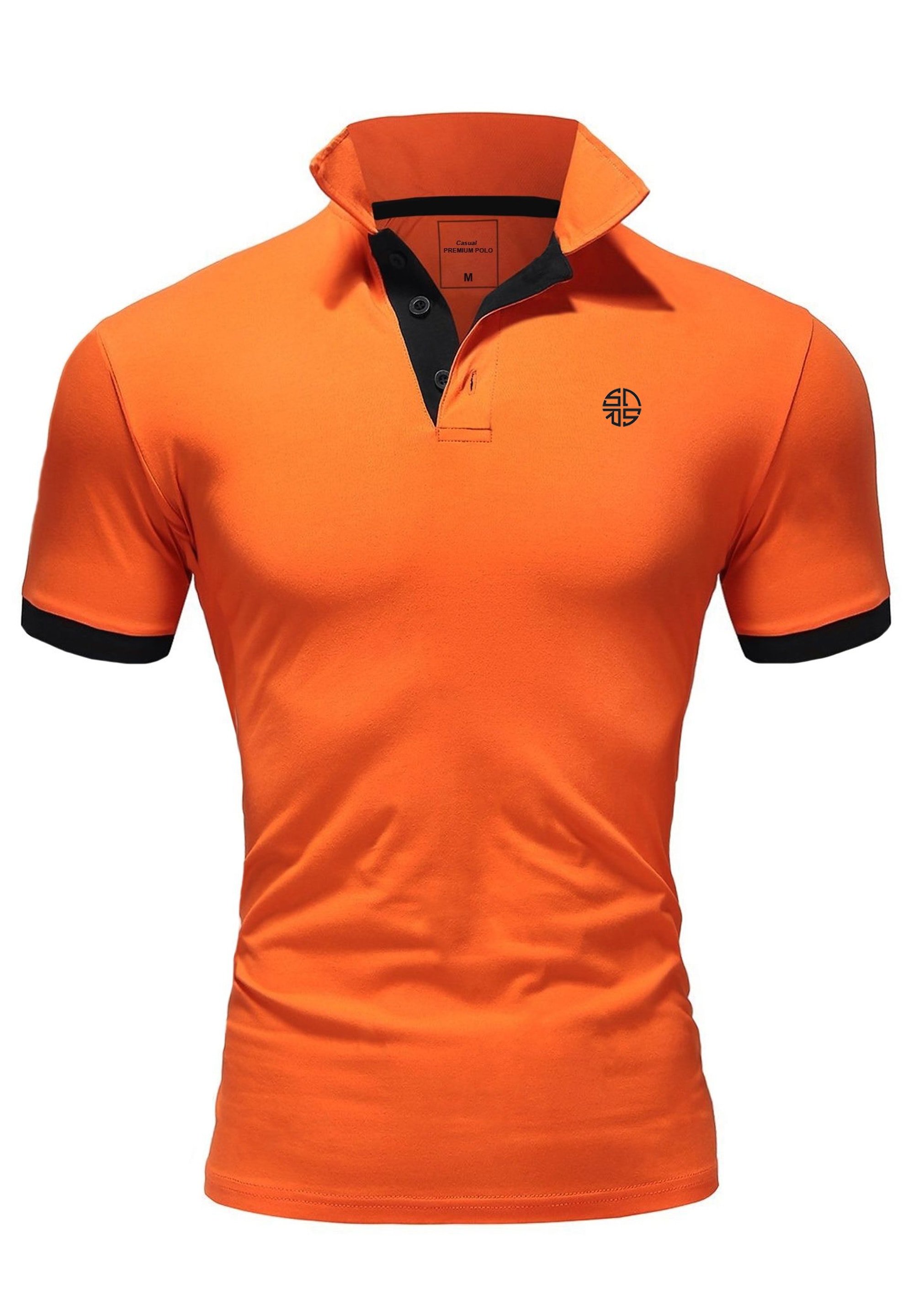 SOULSTAR Poloshirt »Kurzarm Polo T-Shirt für Herren« Herren Kurzarm T-Shirt Polo Hemd