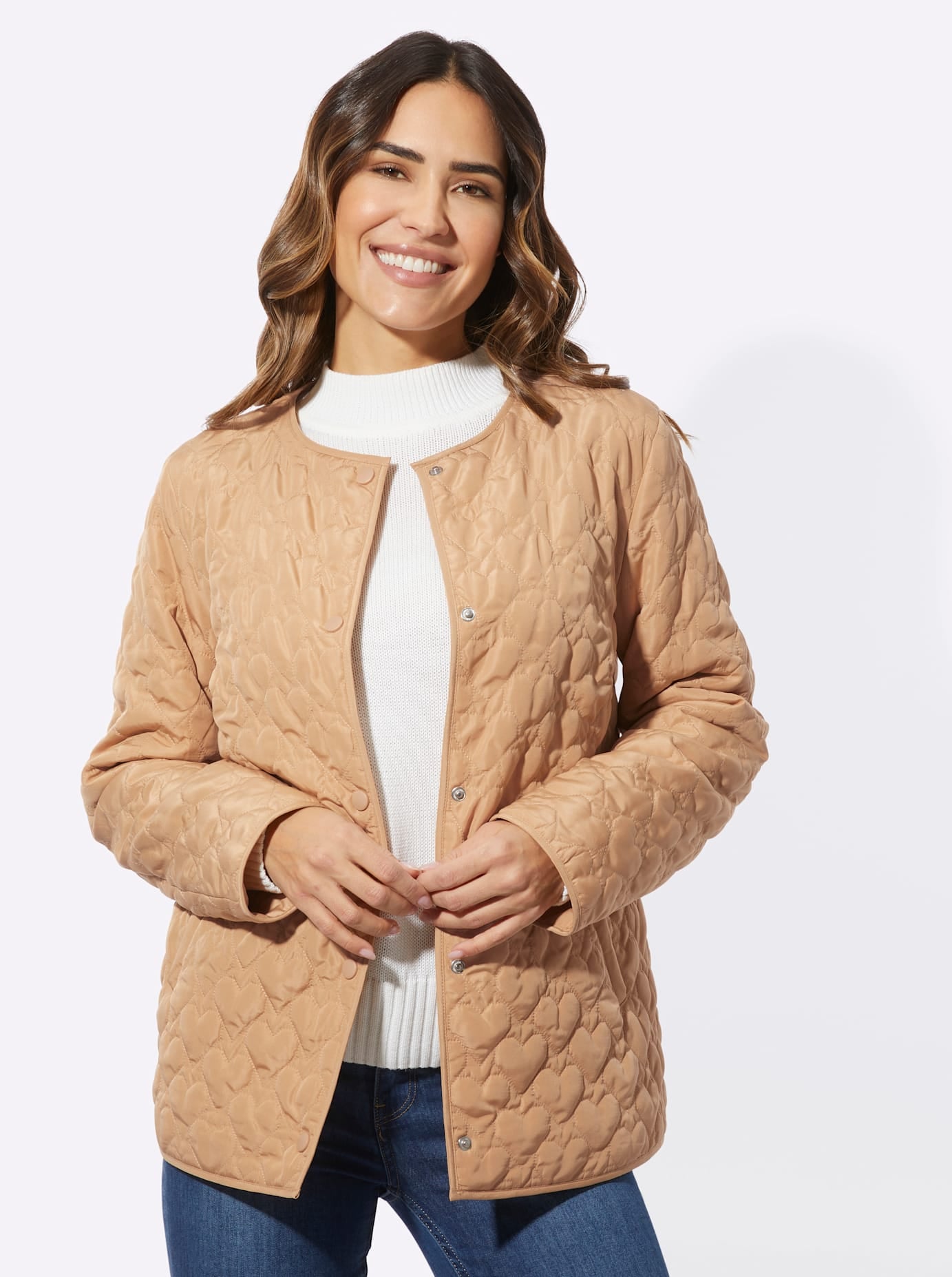 Classic Basics Steppjacke, ohne Kapuze