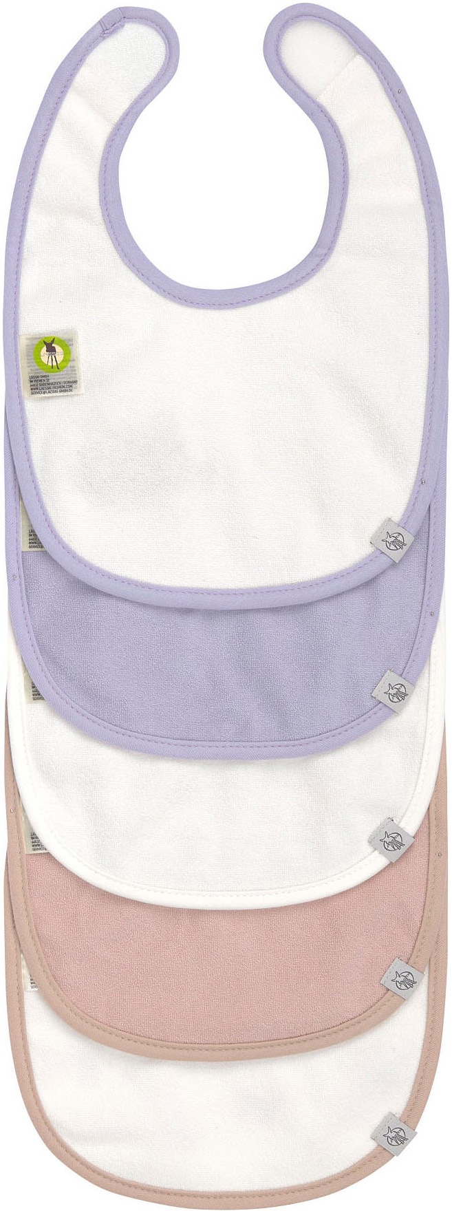 LÄSSIG Lätzchen »Tiny Team Cat« Set, 5 Stk. tlg.