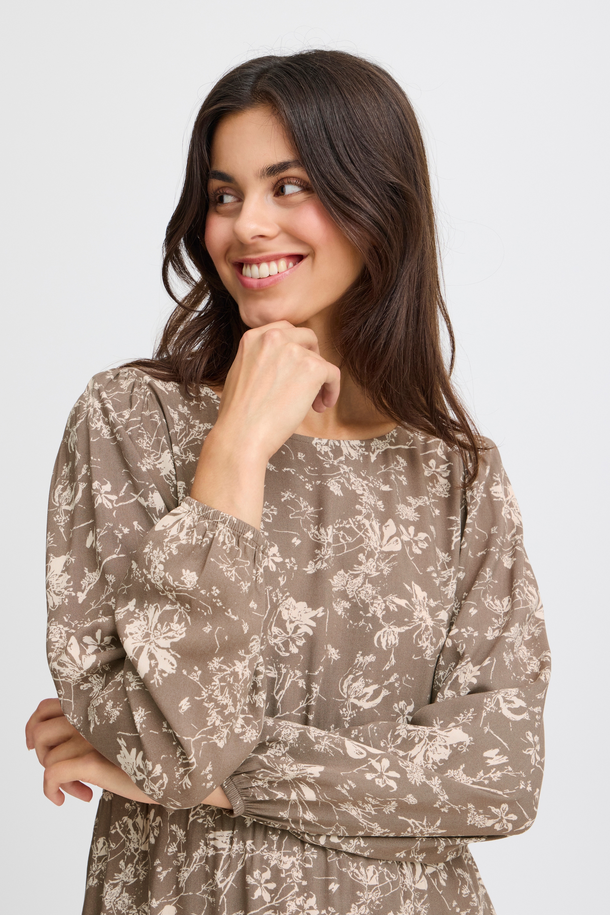 fransa Midikleid »Kleid FRFLOWY«