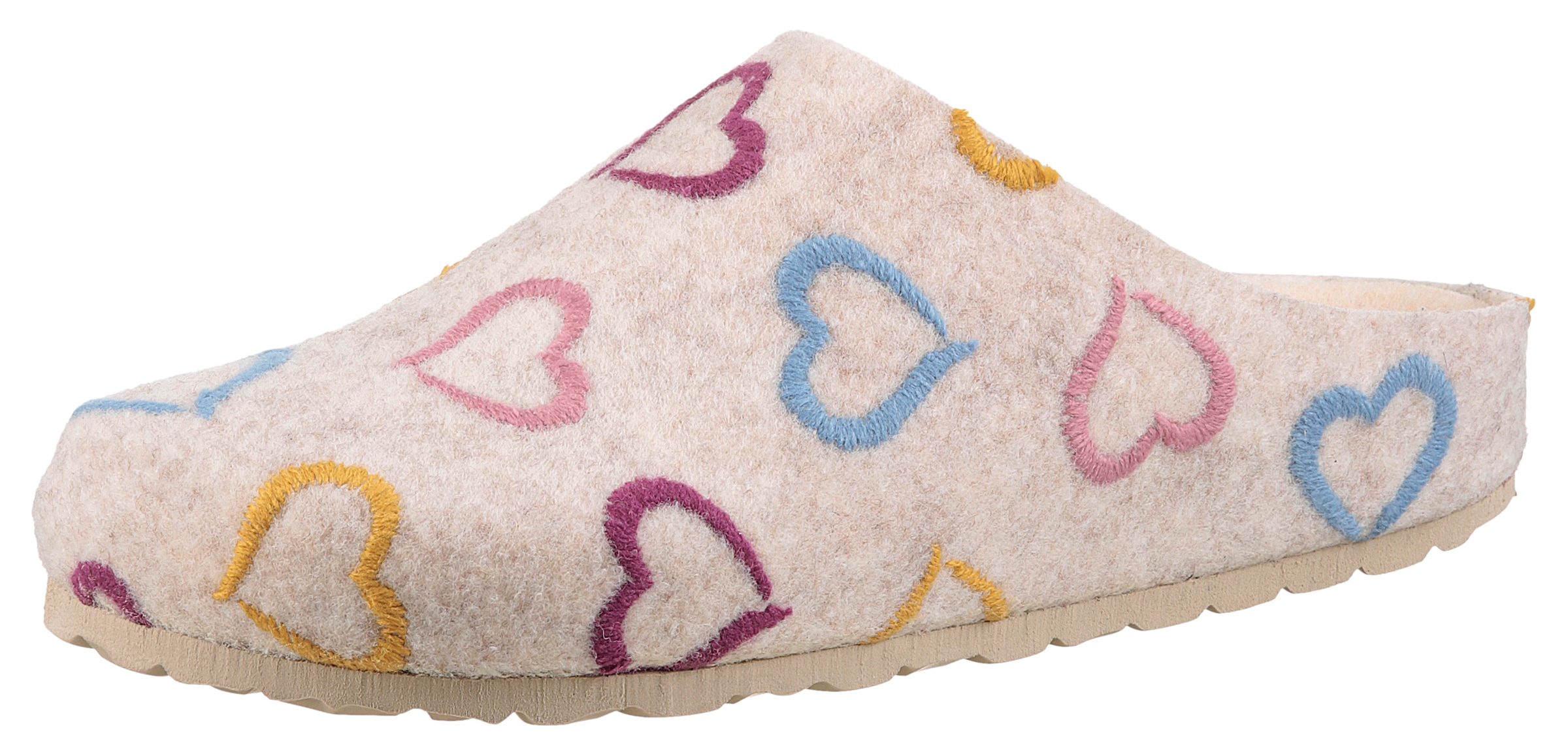 Aniston SHOES Clog, Homeslipper, Hausschuh in Bequemweite G (= weit)