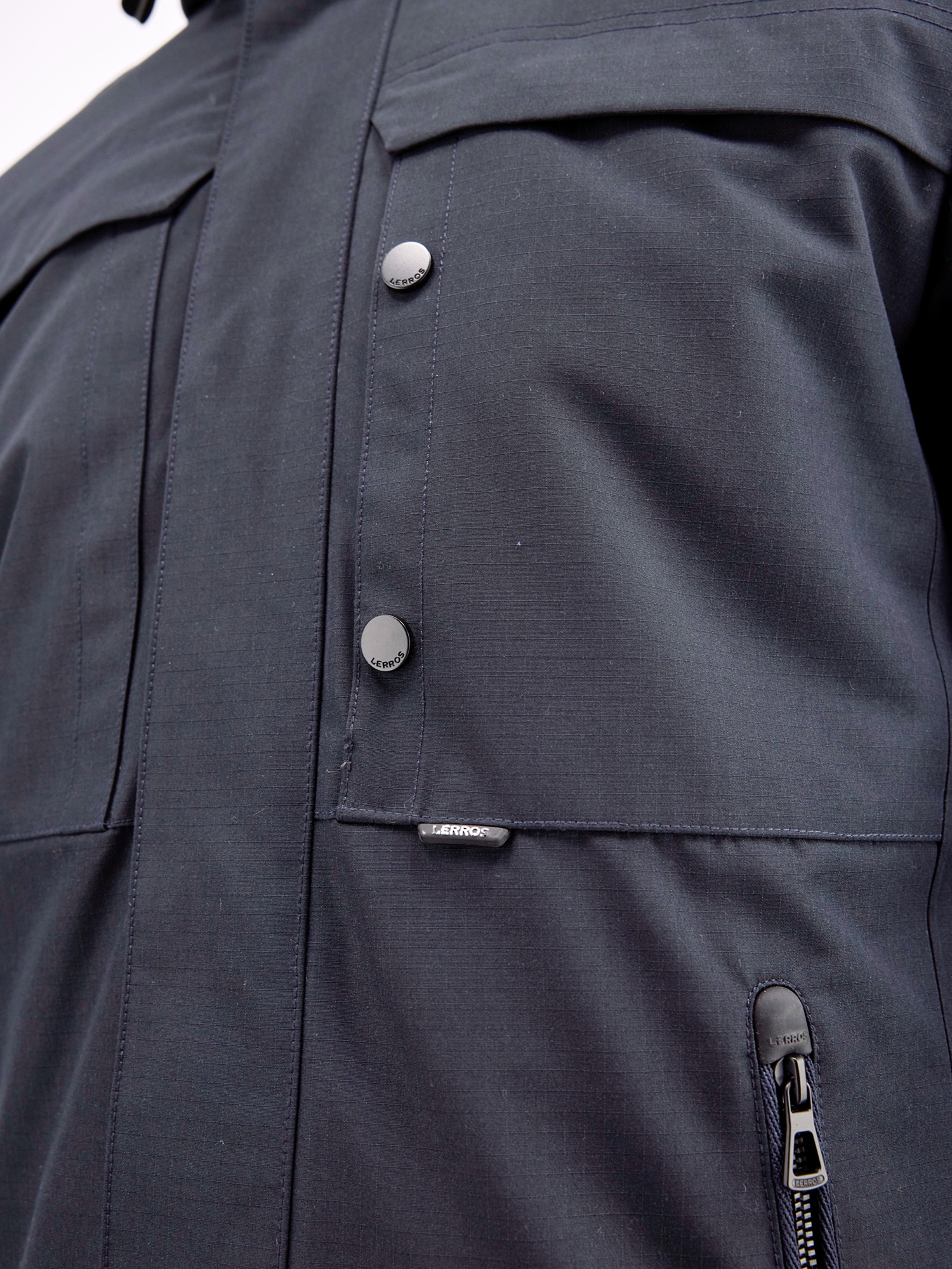 LERROS Winterjacke »Herren Winterjacke mit herausnehmbarer Innenjacke« mit Kapuze