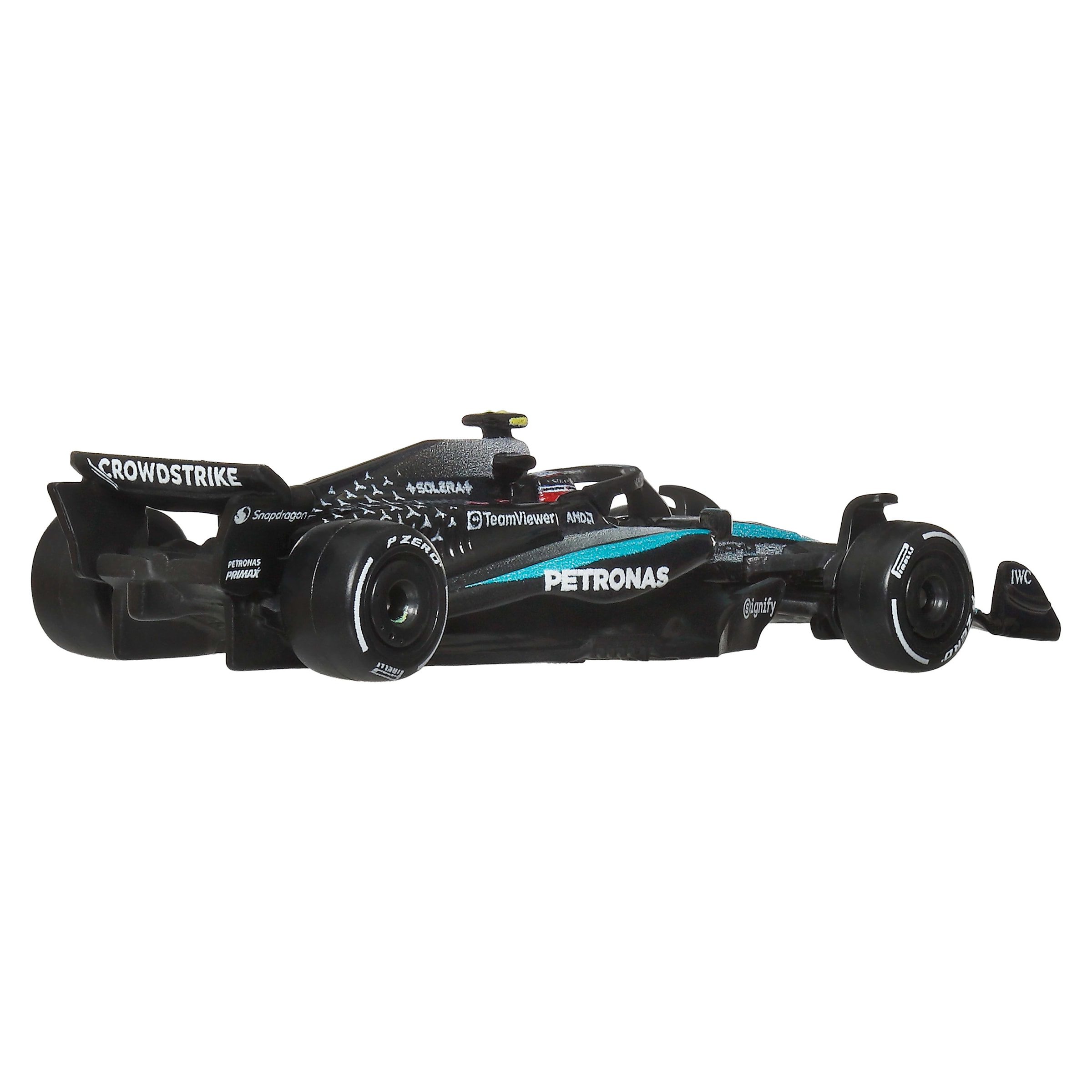 Hot Wheels Spielzeug-Rennwagen »Premium Mercedes-AMG PETRONAS F1-Team, George Russell + Kimi Antonelli« Maßstab 1:64