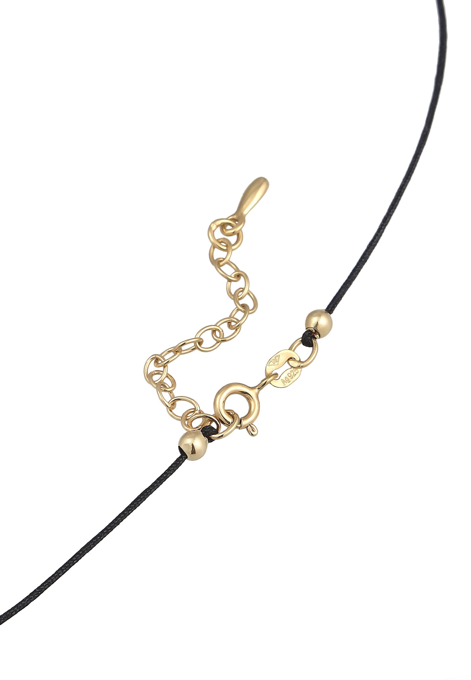 Elli Choker »Halskette Choker Zirkonia Tropfen Anhänger 925 Silber«