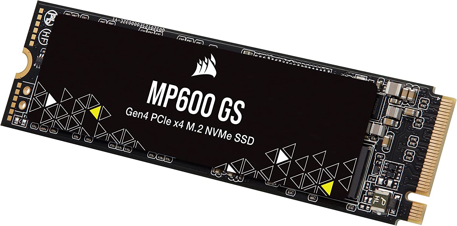 Corsair interne SSD »MP600 GS Gen4 PCIe x4 NVMe M.2 SSD« 2 TB Anschluss M.2 PCIe 4.0 in schwarz, Größe 2 TB