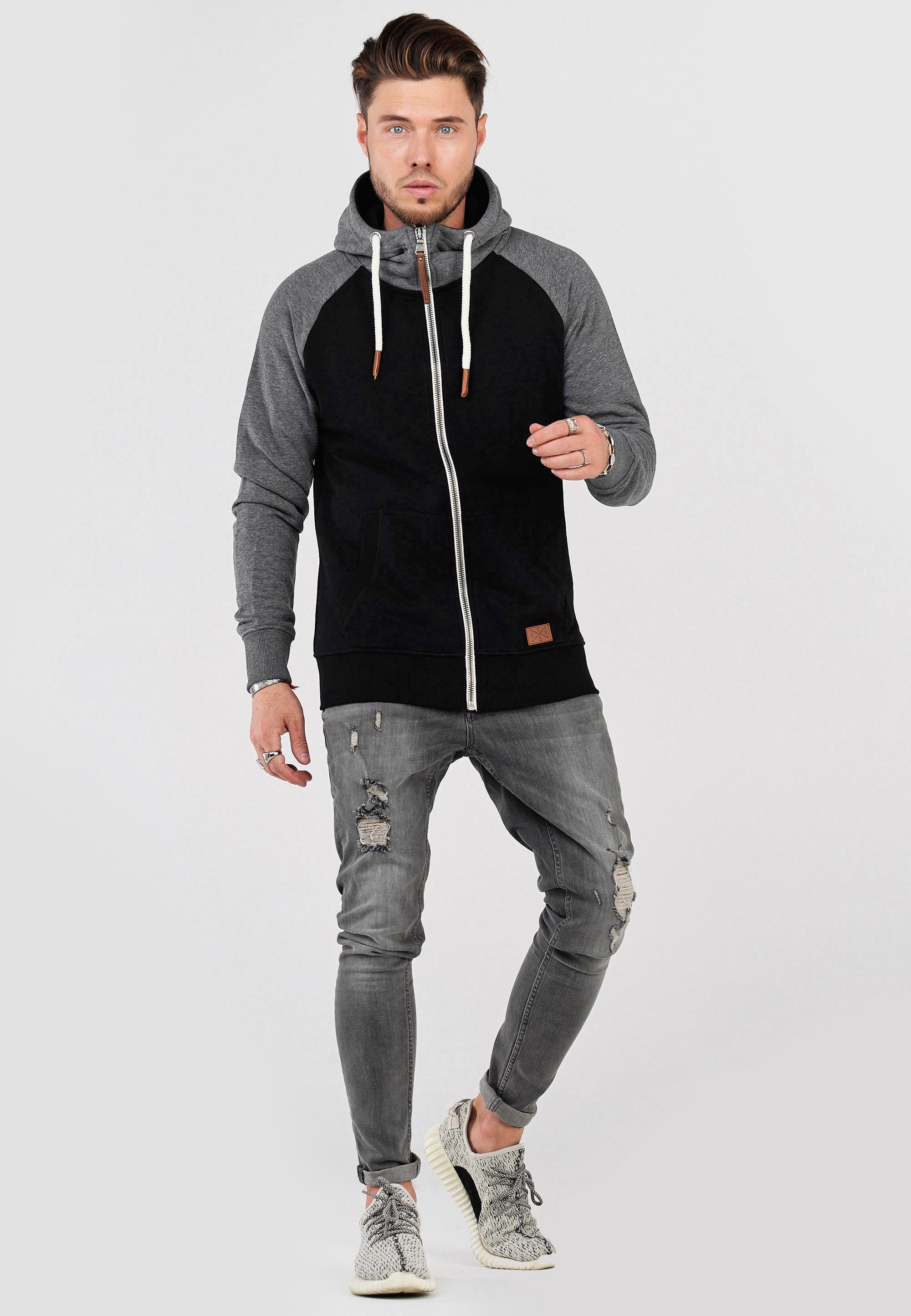 SOULSTAR Kapuzensweatjacke »Hoodie Weicher Kapuzenpullover Sweatshirt«