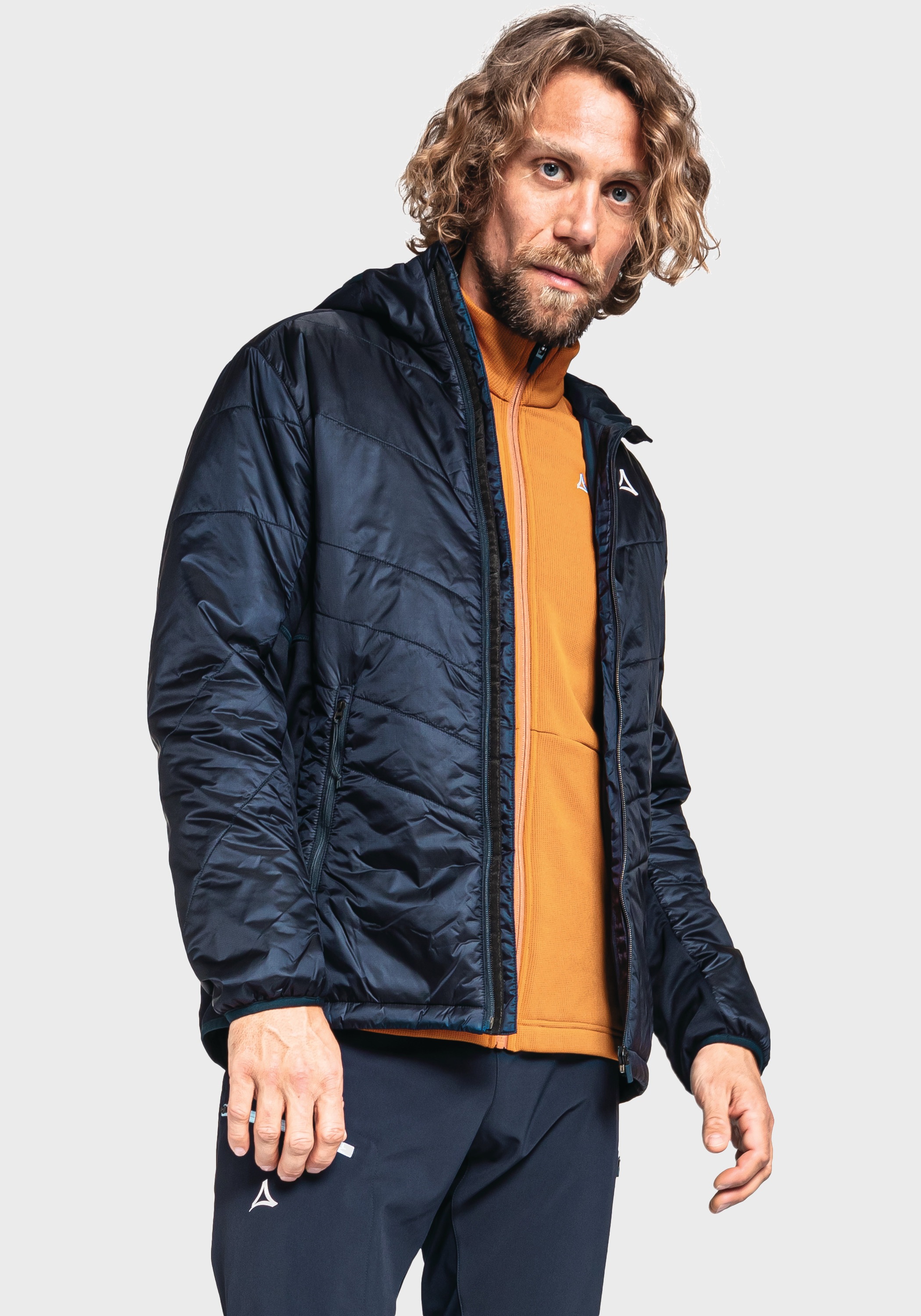 Schöffel Outdoorjacke »Hybrid Jacket Stams M«, mit Kapuze