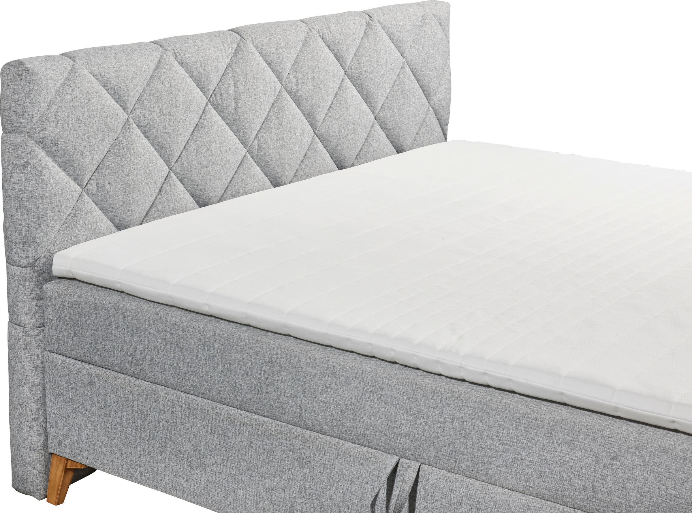 ED EXCITING DESIGN Boxbett »Ratford«, (5 St.), inkl. zwei Bettkästen und Topper