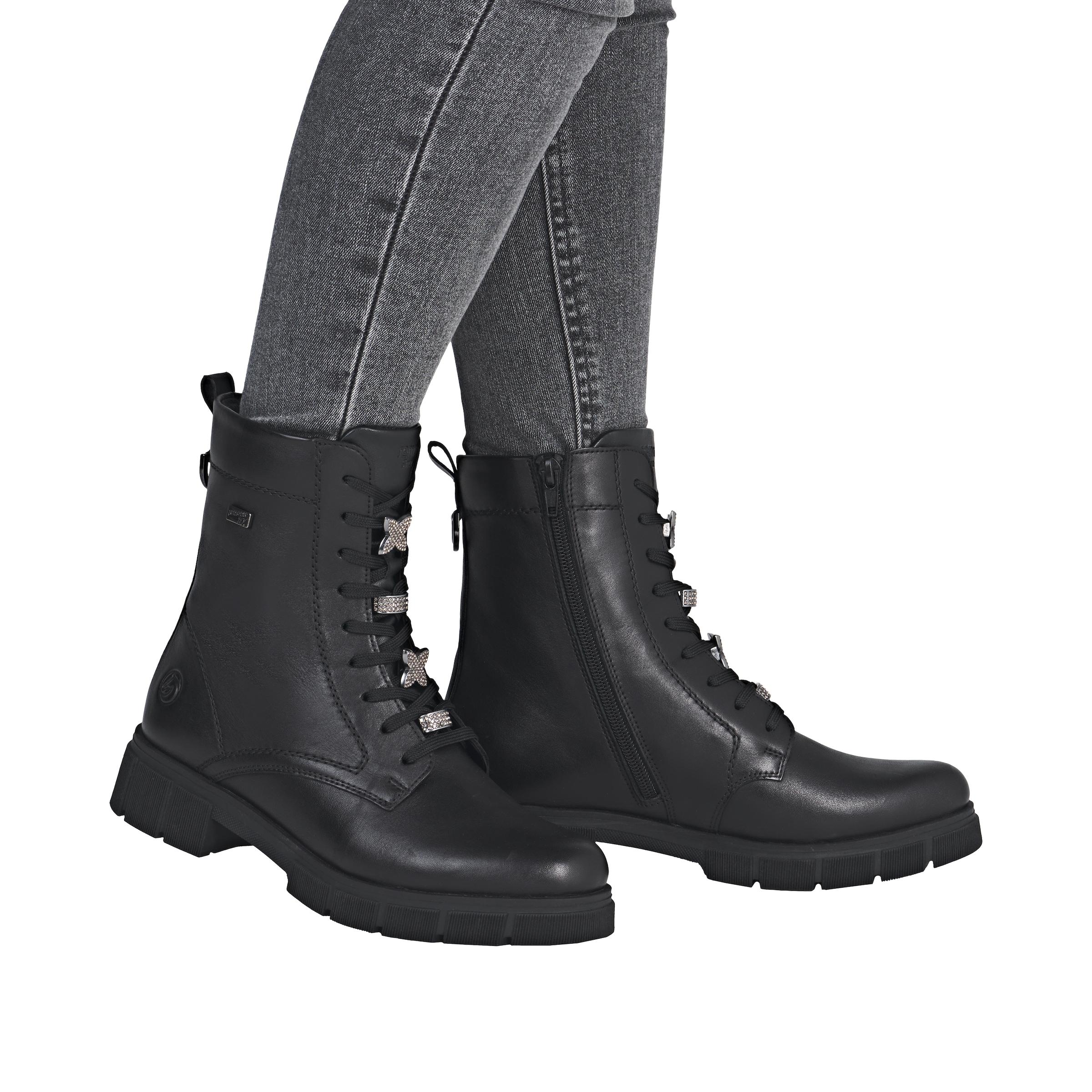 Remonte Schnürstiefelette, Outdoorboots, Schnürboots mit wasserabweisender TEX-Membran