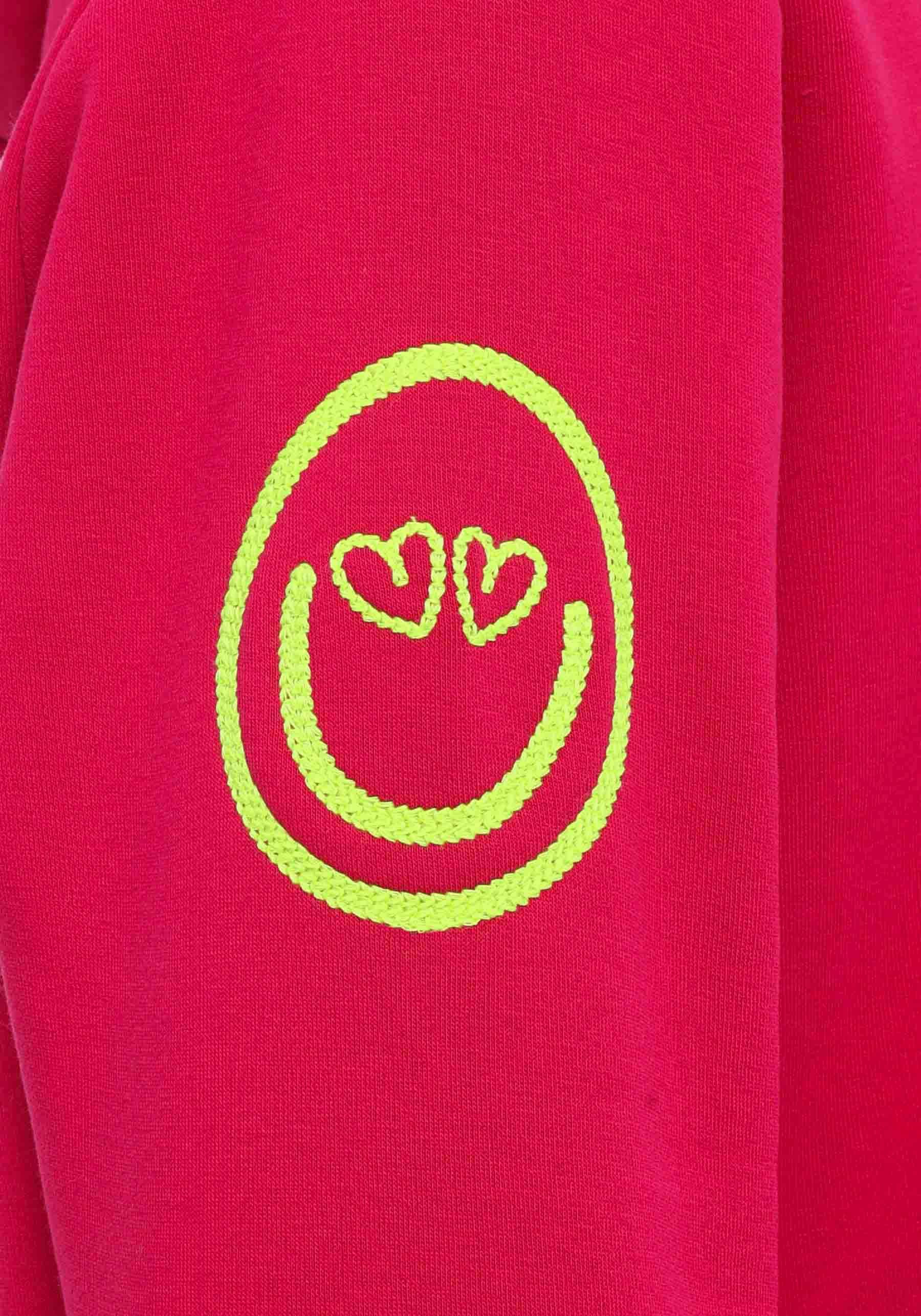 Zwillingsherz Hoodie »"Alissa"«, mit SMILE Print