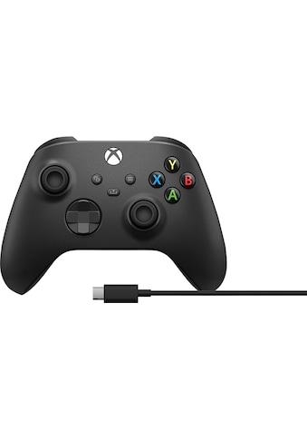 Wireless-Controller »Carbon Black«, inkl. USB-C Kabel, ohne Akku