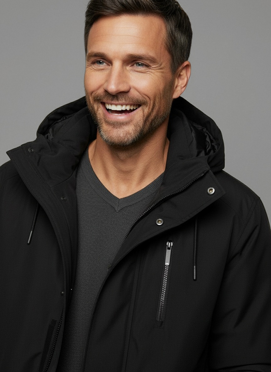 Polarino Funktionsparka »Nordgren« mit Kapuze atmungsaktiv,  wasserdicht,  winddicht,  mit gefütterter Kapuze