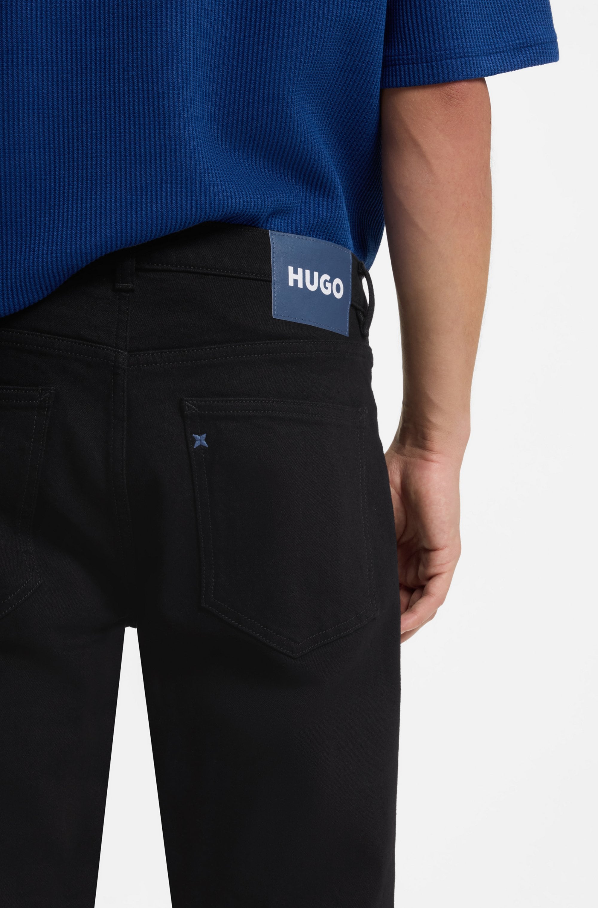 HUGO Skinny-fit-Jeans »Zane« mittlere Bundhöhe, enger Beinverlauf, Stretch-Denim
