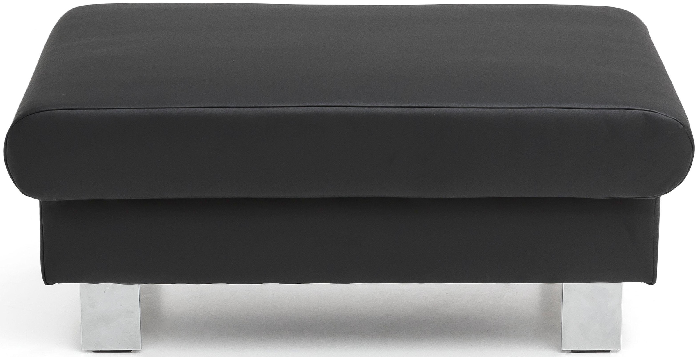 COTTA Polstergarnitur »Komaris L-Form«, (Set), Set bestehend aus: Ecksofa mit Kopfteilverstellung & Hocker