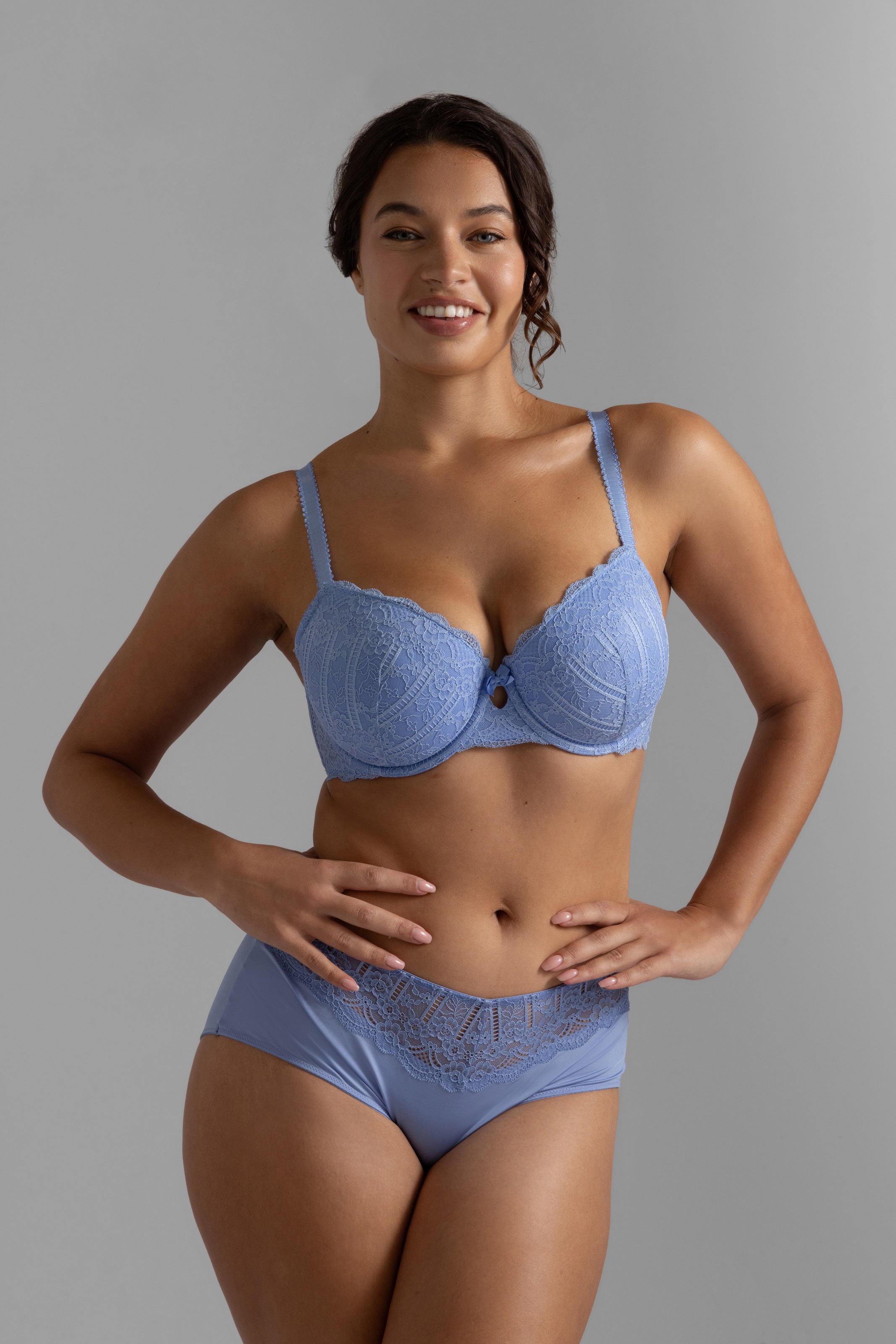 Dorina Maxislip »Celine« 2er Pack,  mit Spitzendetails, elastisch, weich