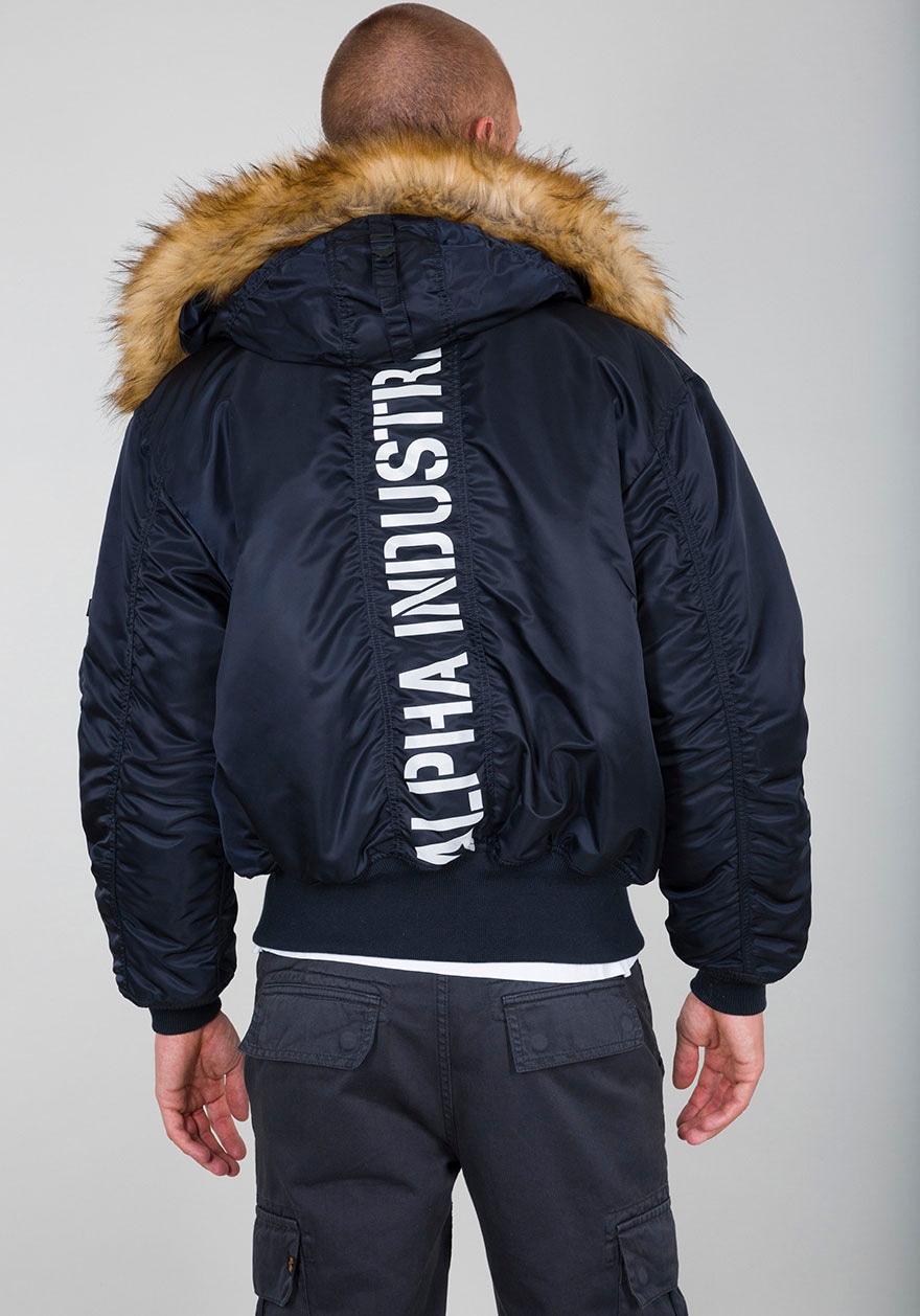 Alpha Industries Bomberjacke »45P Hooded Custom«, mit Kapuze