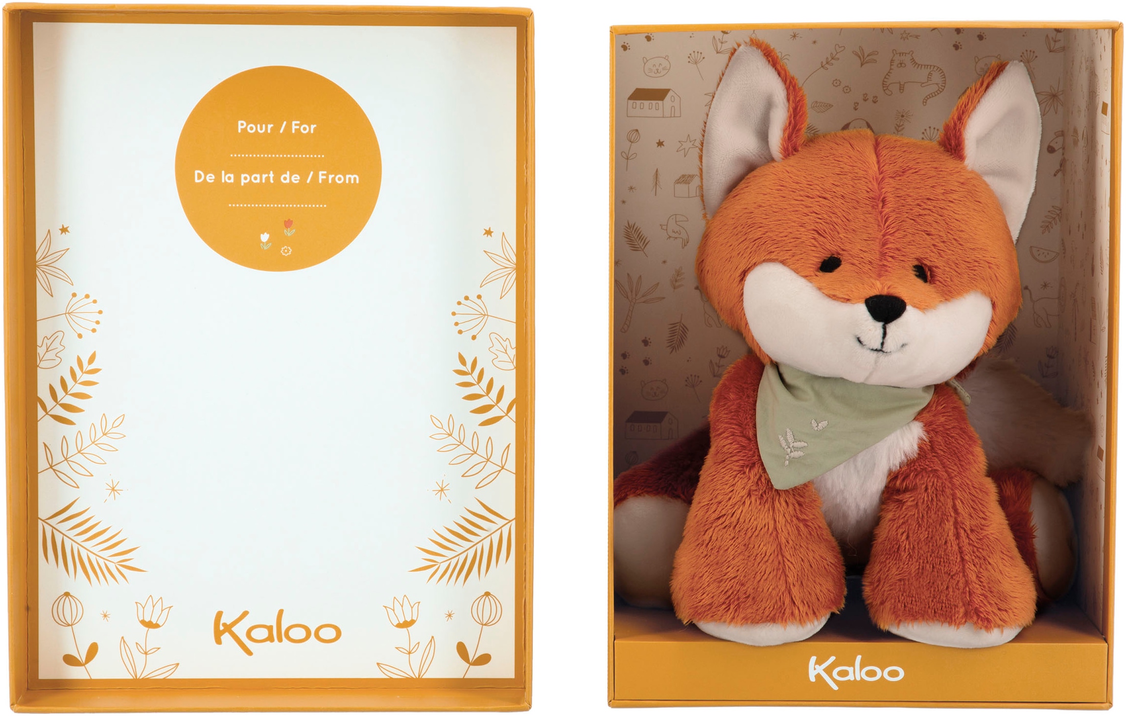 Kaloo Kuscheltier »Les Amis Fuchs, 17 cm«