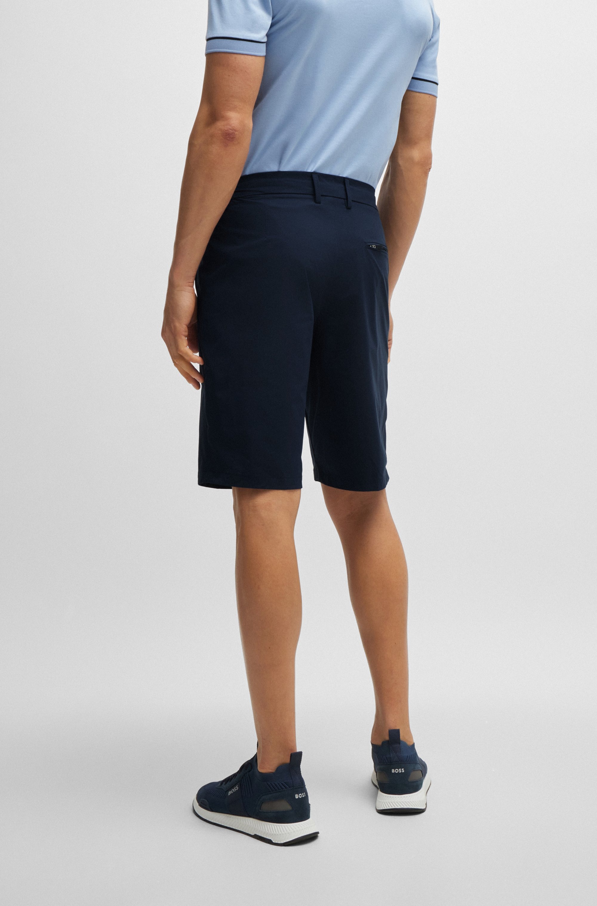 BOSS GREEN Shorts »S Speedflex«, in klassischer Form