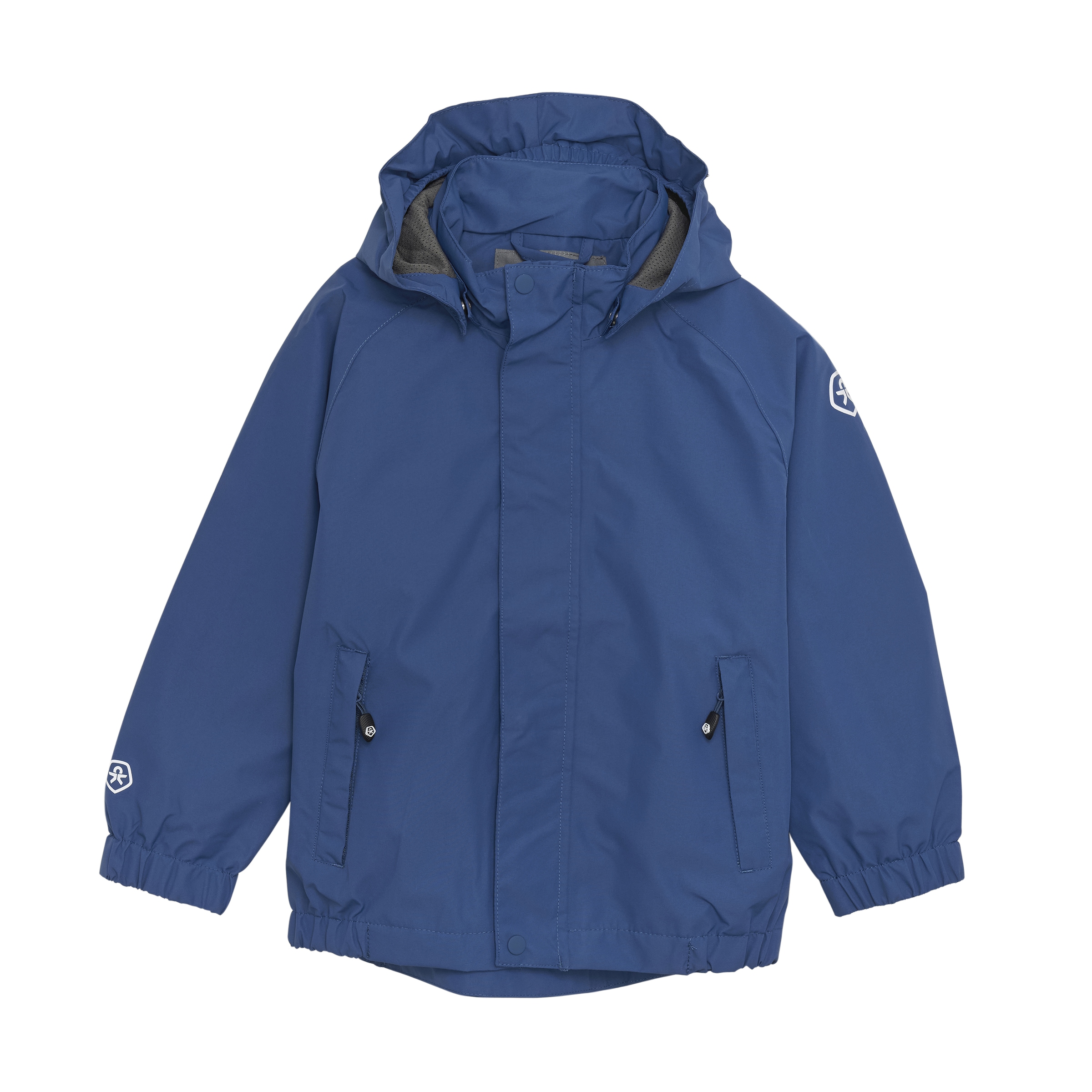 COLOR KIDS Regenjacke »Regenmantel COShell«, mit Kapuze