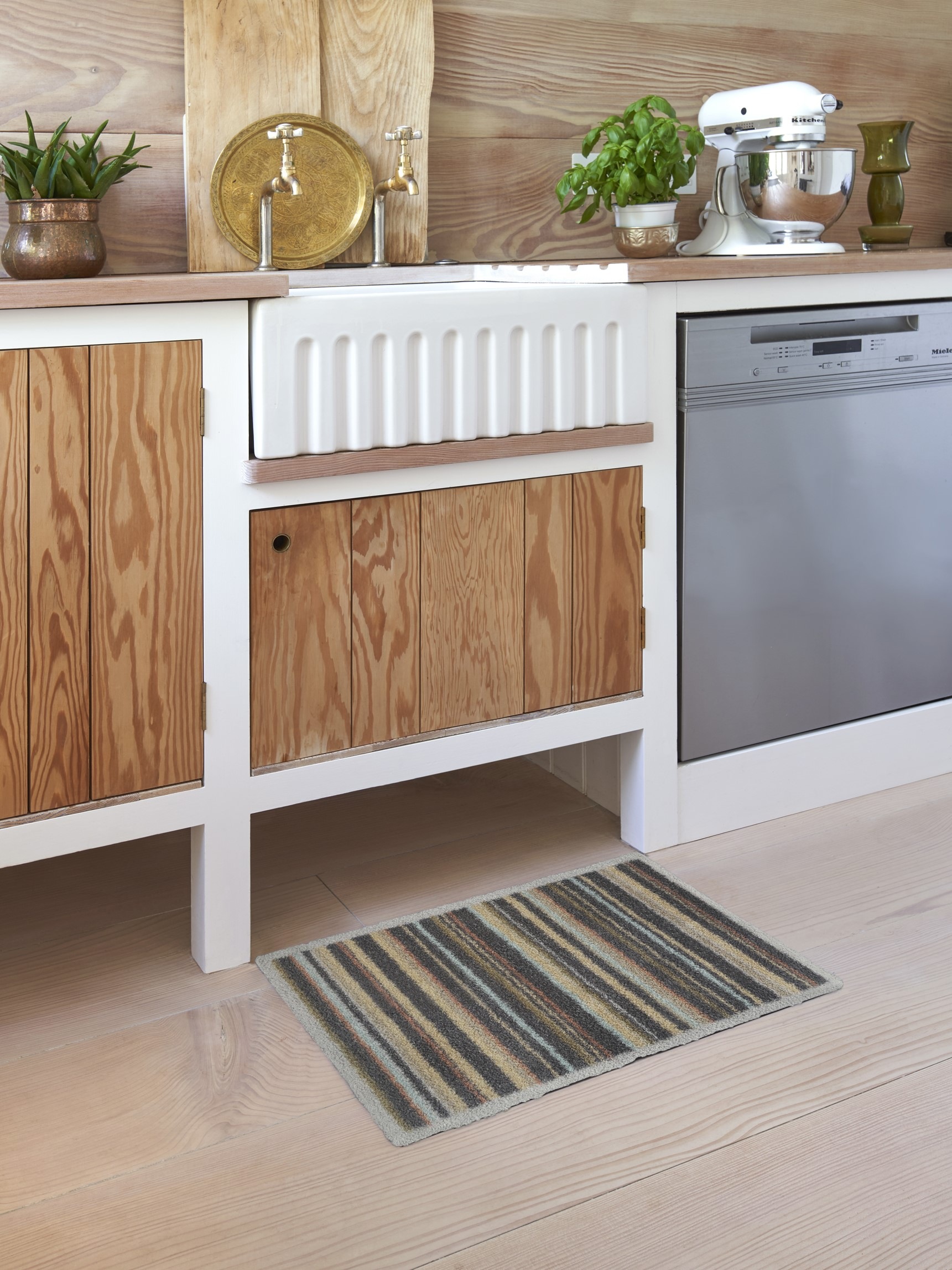 Turtle Mat Fußmatte »Hawthorn Stripe«, rechteckig, 9 mm Höhe