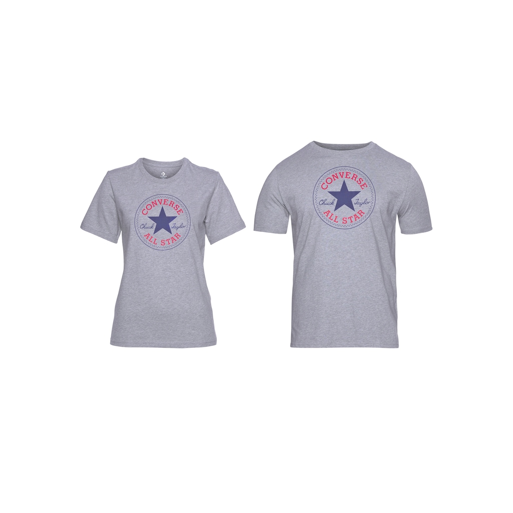 Converse T-Shirt »UNISEX CONVERSE GO-TO ALL STAR PATCH LOGO STANDARD FIT T-SHIRT«