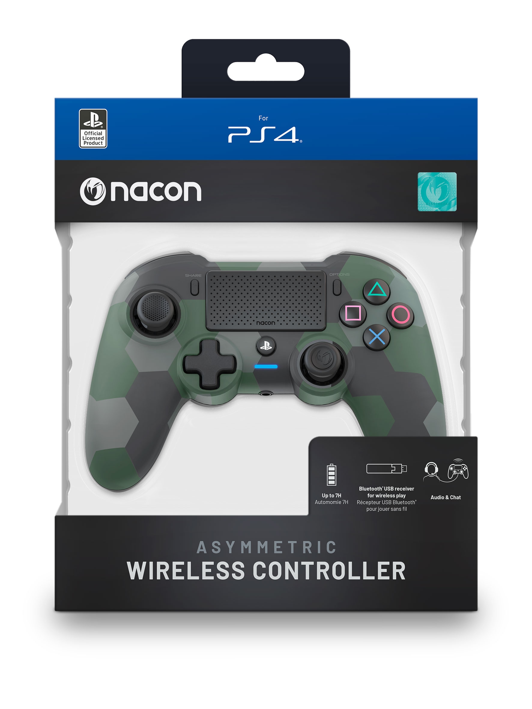 nacon Gaming-Controller Asymmetric Headsetanschluss« »NA010114 OTTO jetzt Controller, im Shop Online mm Wireless 3,5 PS4