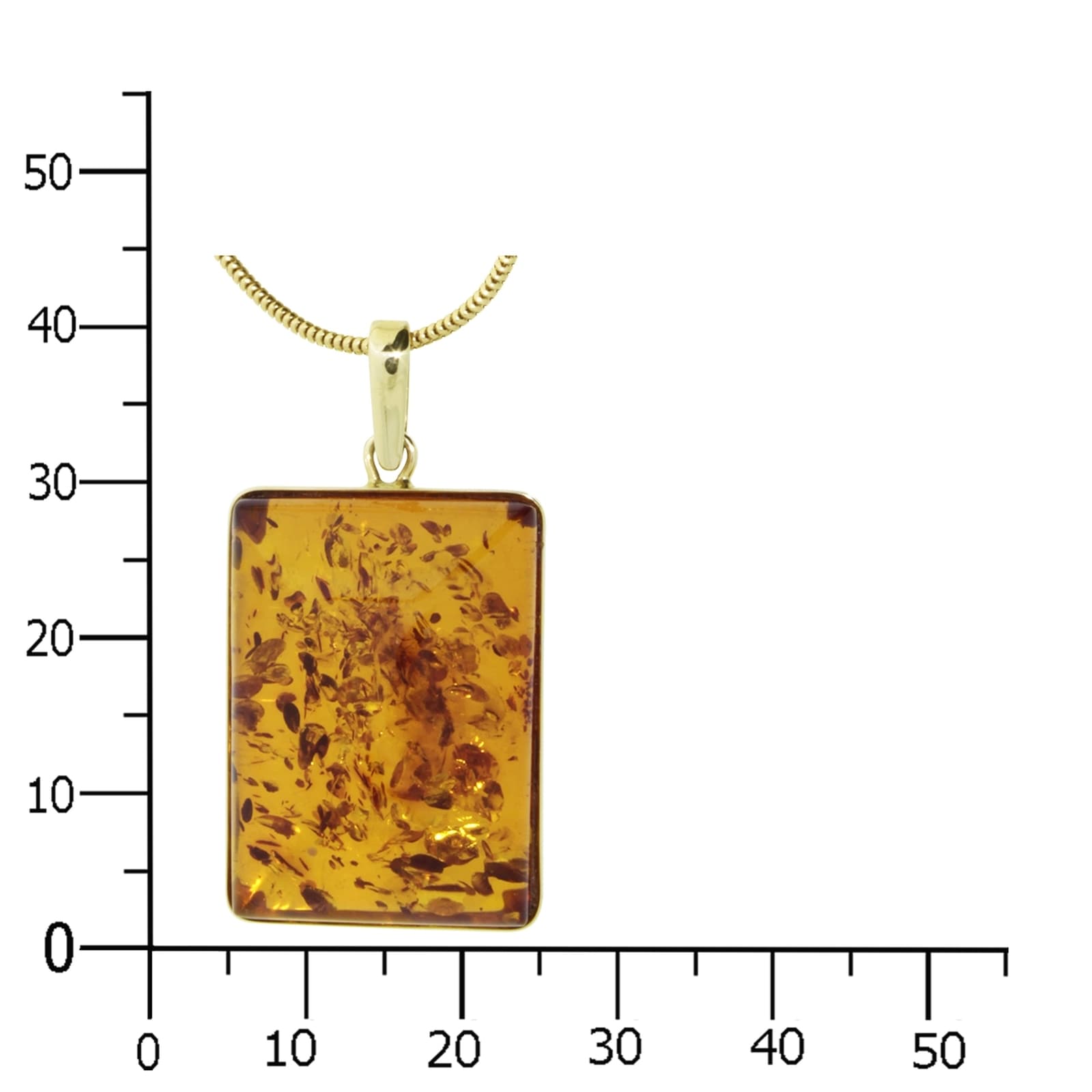 OSTSEE-SCHMUCK Kette mit Anhänger »Ostsee-Schmuck Kette mit Anhänger Classic 27x19«