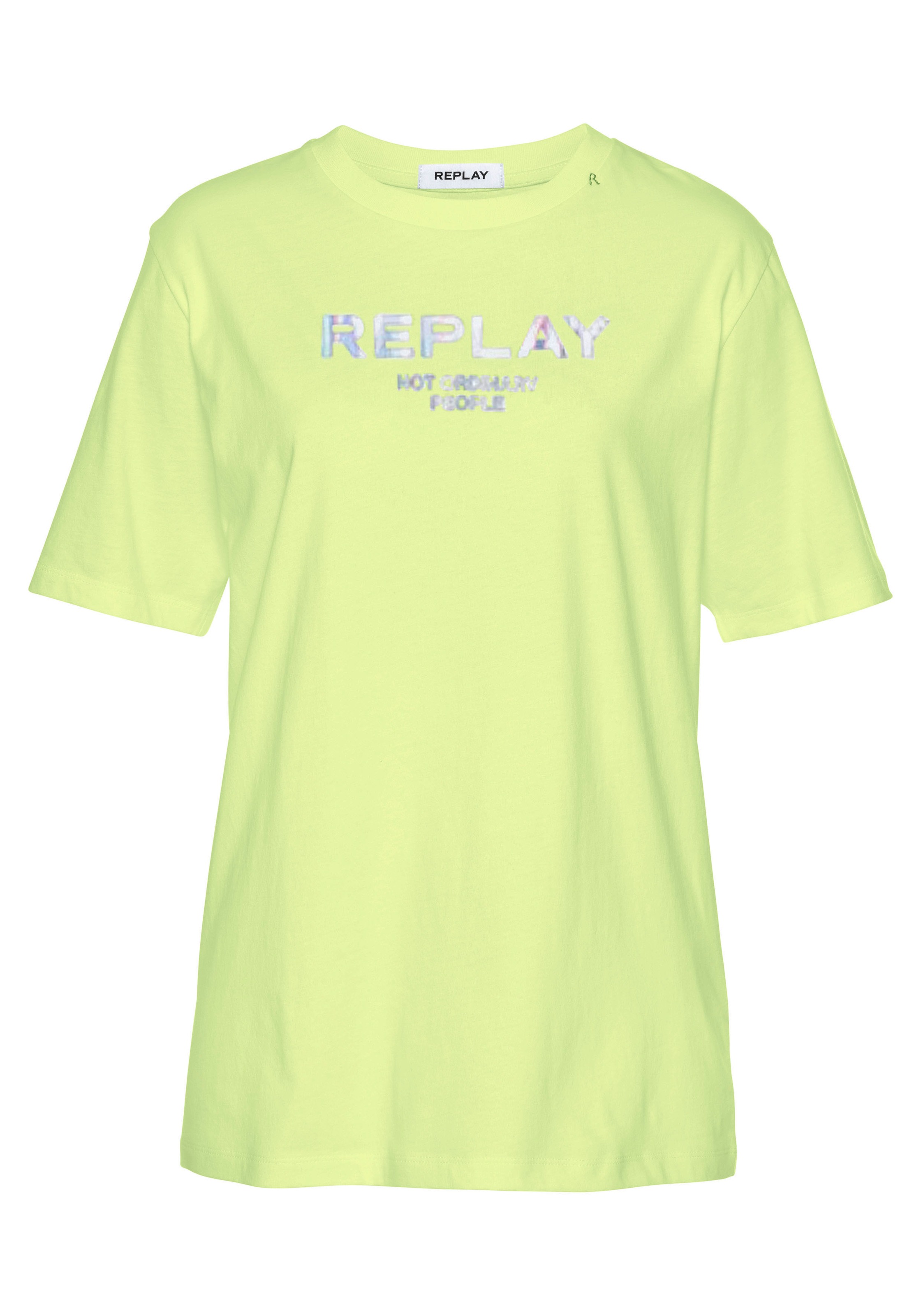 Replay Oversize-Shirt, mit Statement-Print