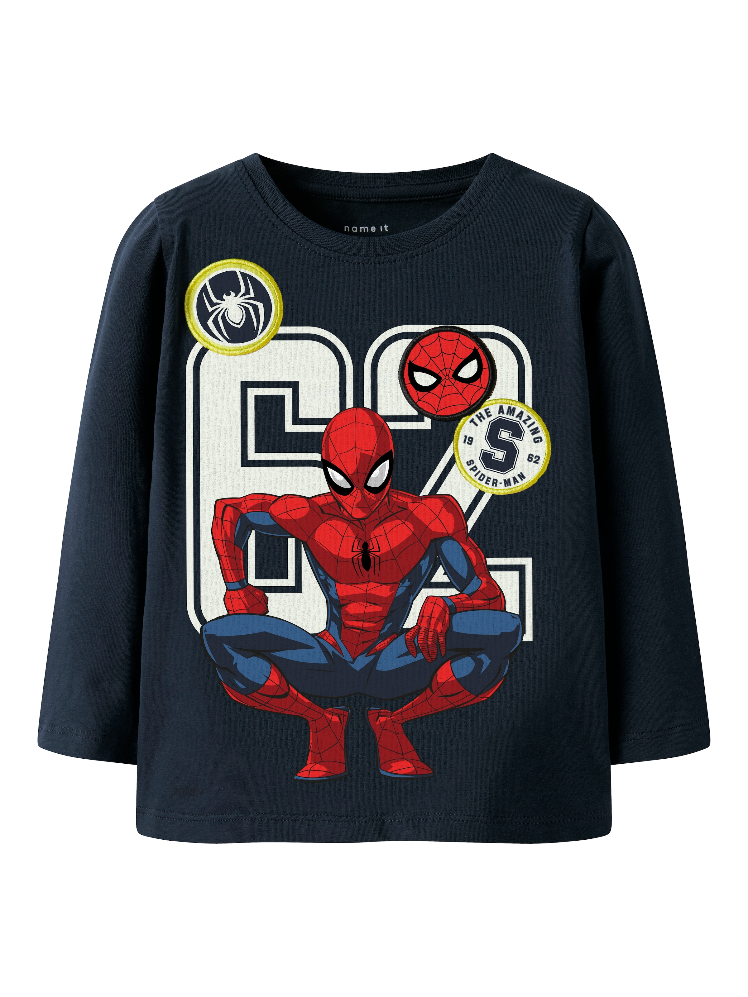 Name It T-Shirt »NMMDEEP SPIDER LS NREG TOP BOX NOOS MAR«