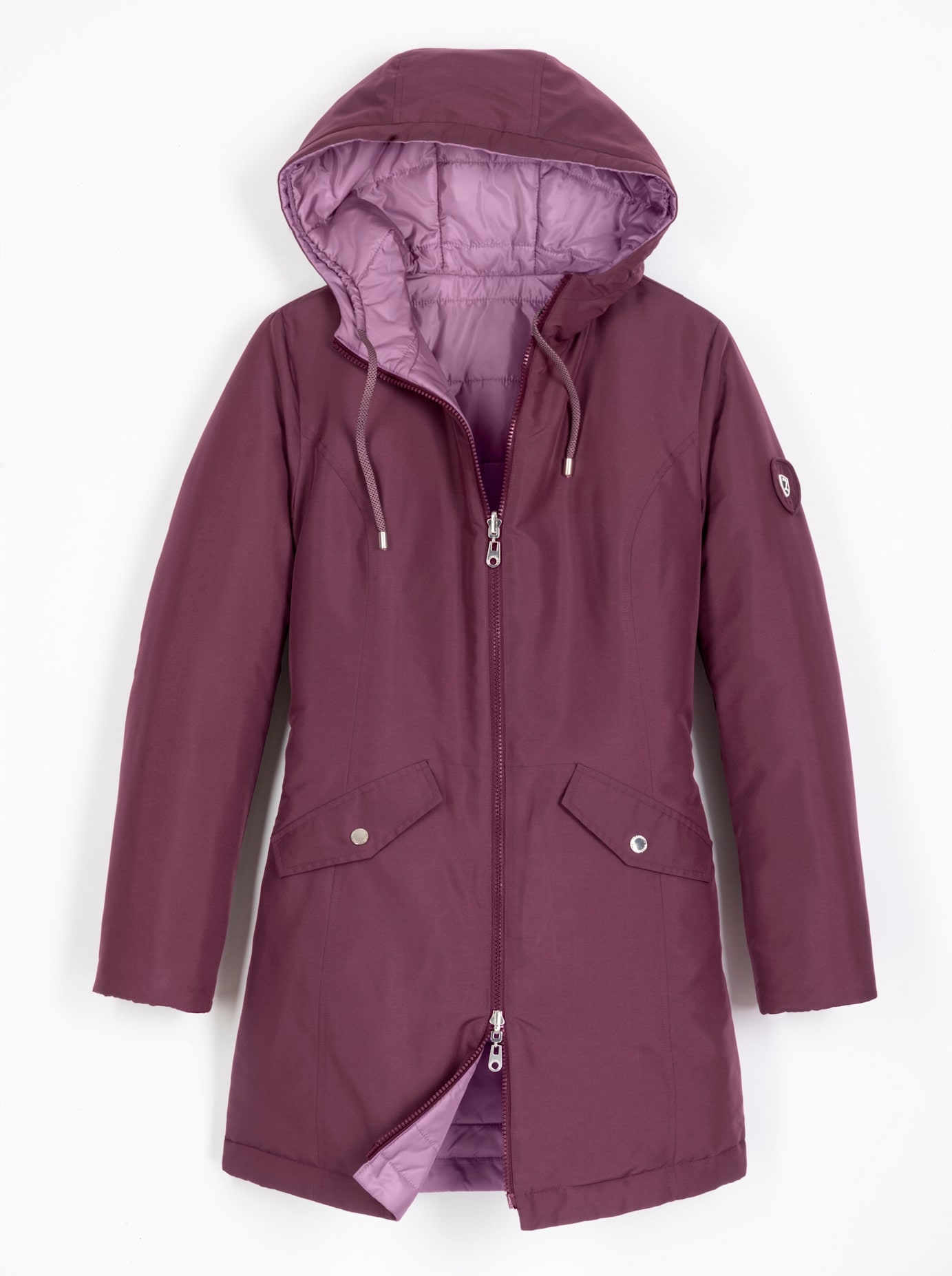 Casual Looks Wendejacke, mit Kapuze