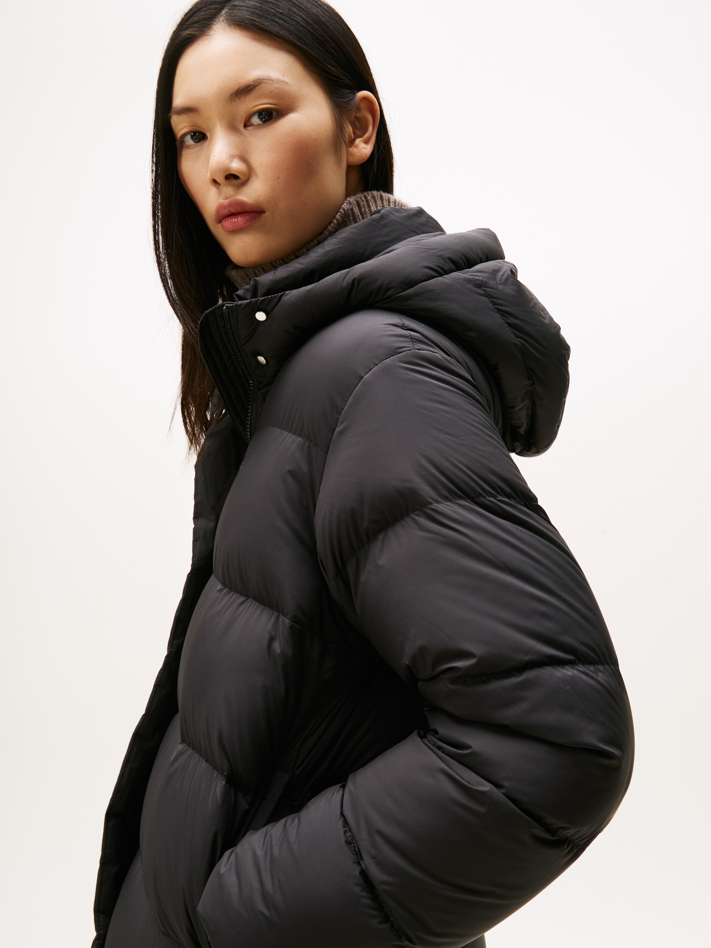 Tommy Hilfiger Steppjacke »MODERN DOWN REG JACKET« mit Kapuze