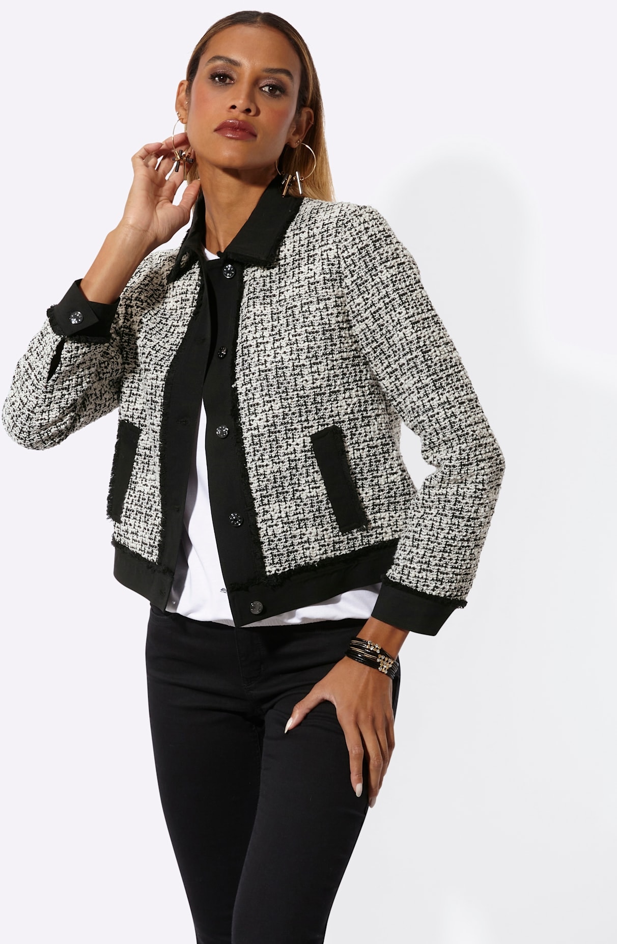 creation L Jackenblazer »Bouclé-Blazer«