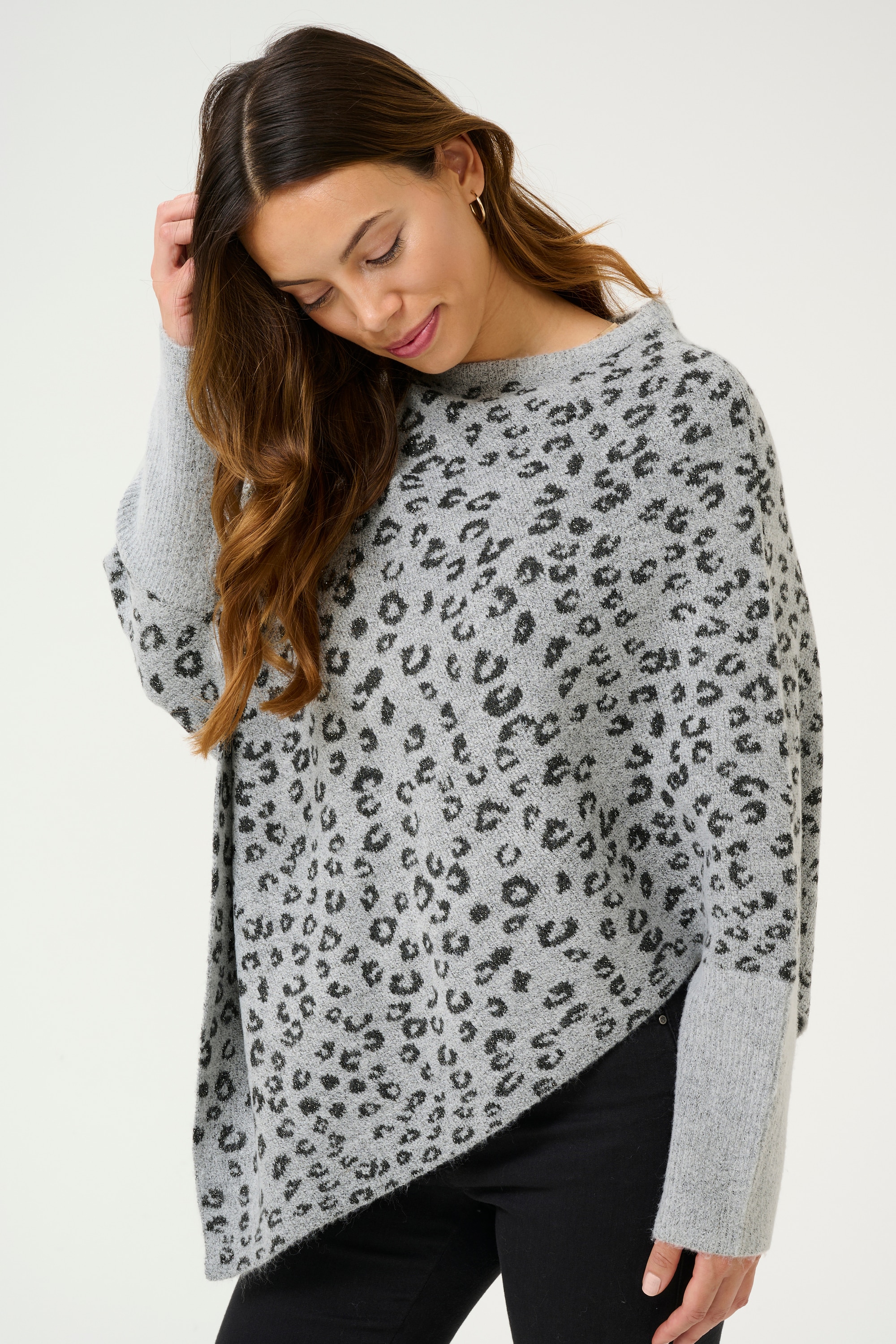 KAFFE Strickponcho »Poncho KAmolly«