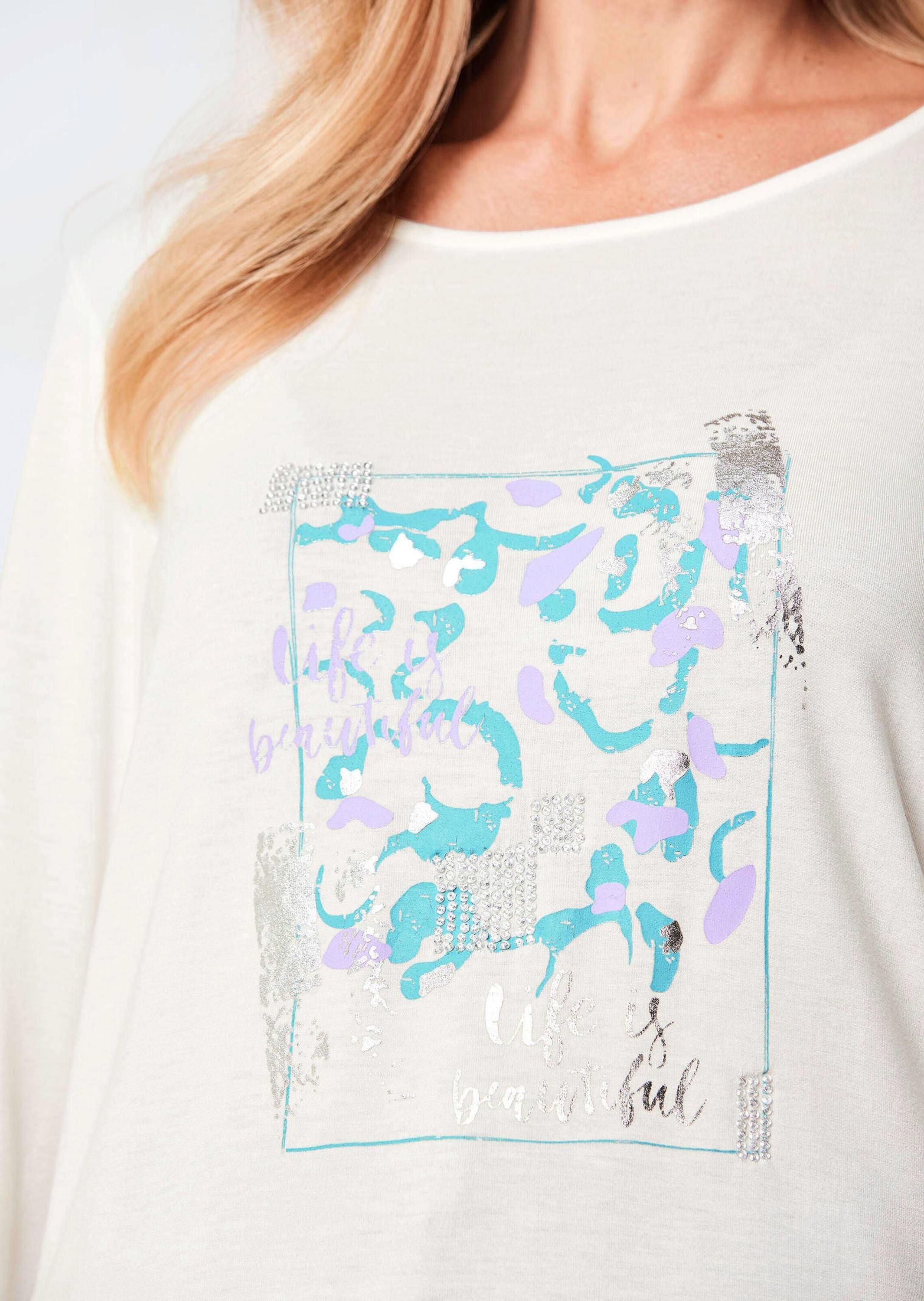 GOLDNER Print-Shirt »Kurzgröße Shirt«