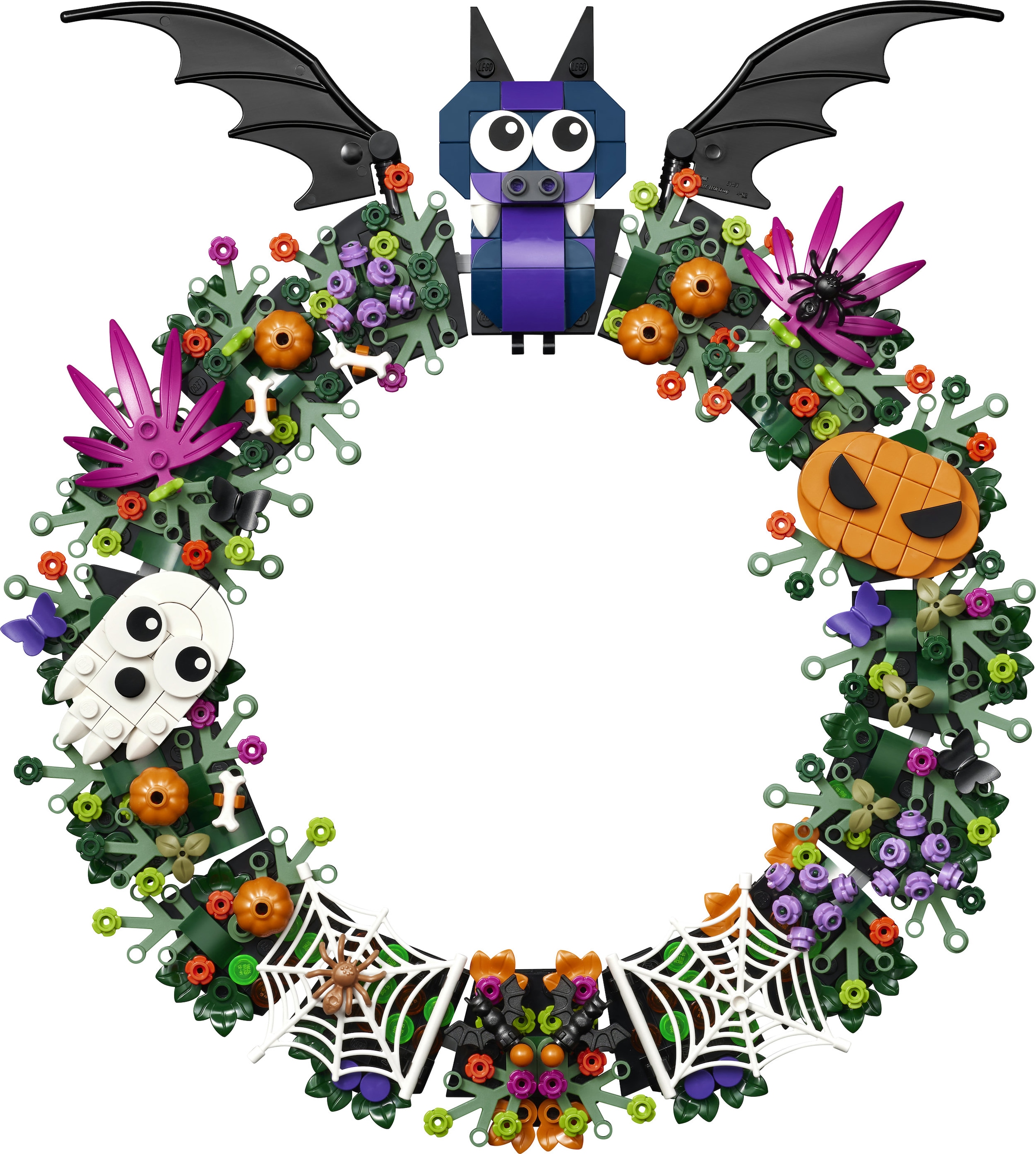 LEGO® Konstruktionsspielsteine »Halloweenkranz (40825), LEGO LEGO Iconic« Made in Europe